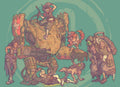 Borderlands 005 - cuadro gamer decorativo en canvas