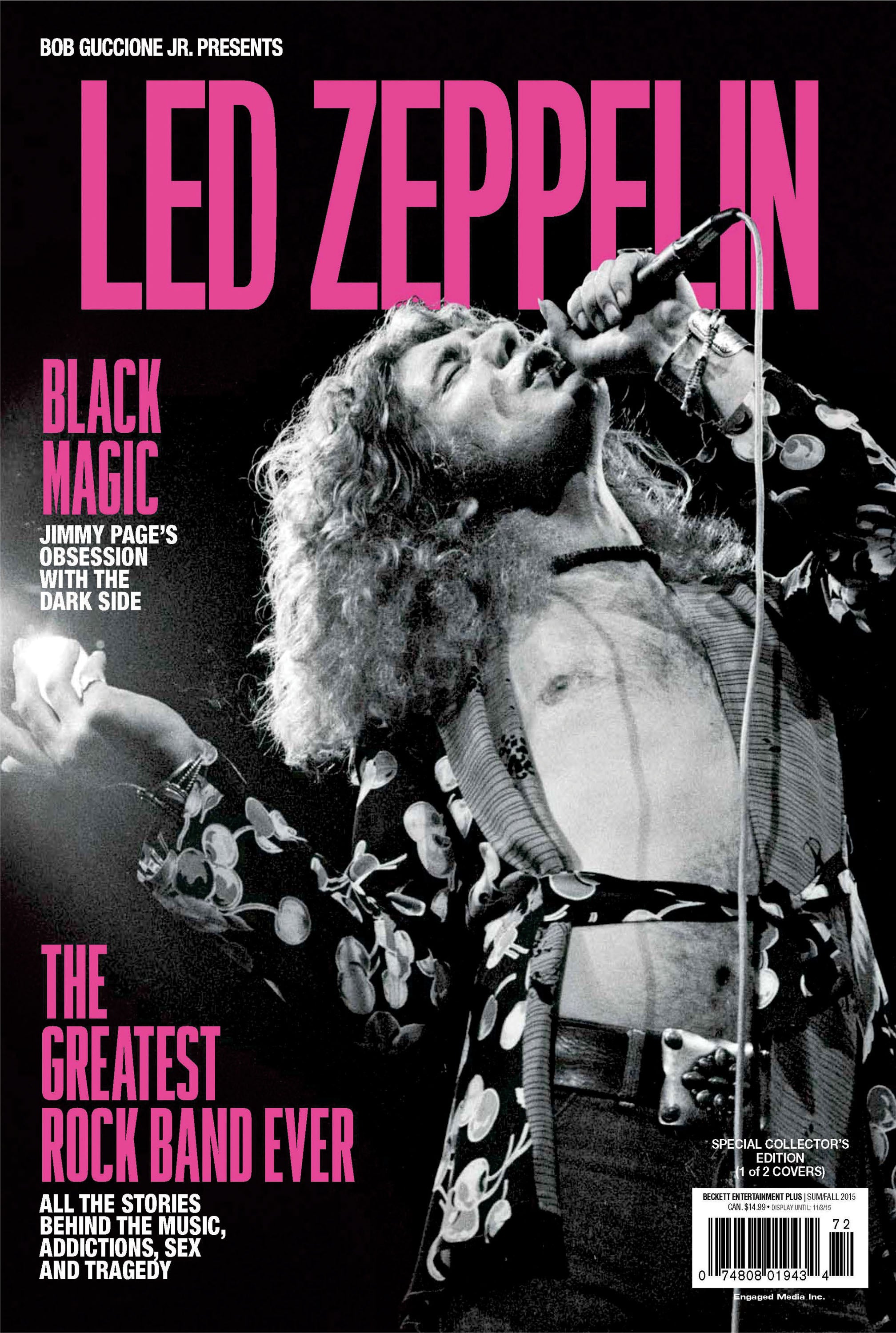 Led Zeppelin 004 - cuadro decorativo en canvas