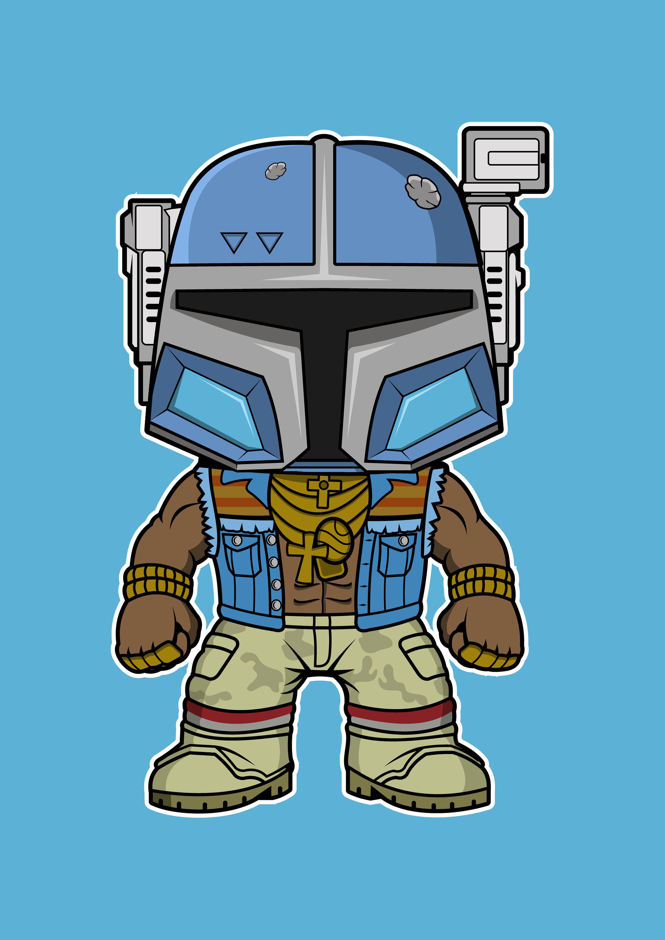 Funko Series 034 - cuadro decorativo en canvas