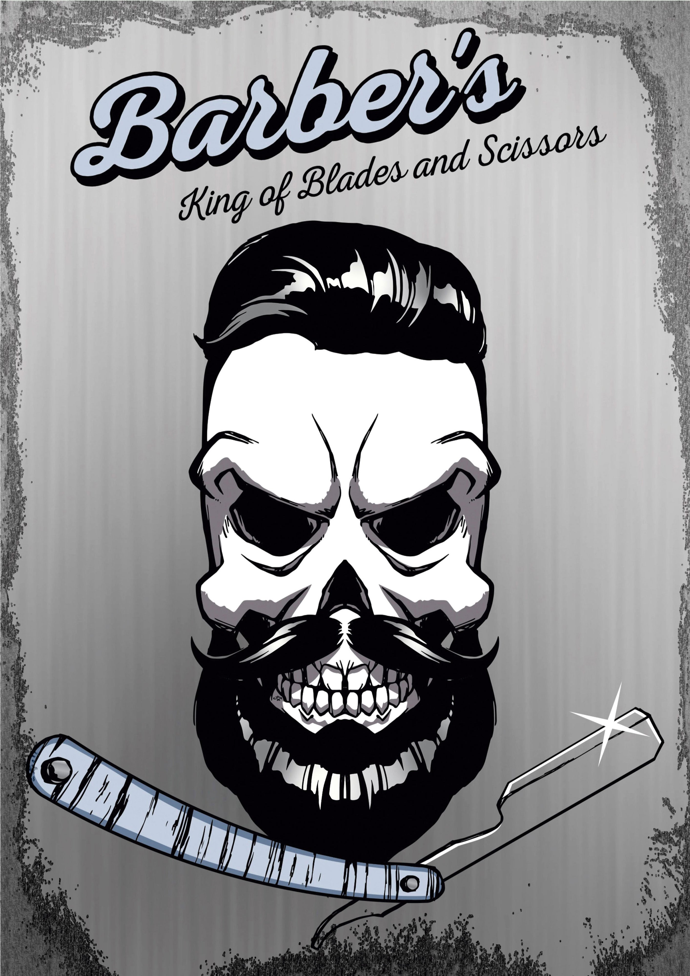 Barbería 012 - Cuadro canvas Canvaradas