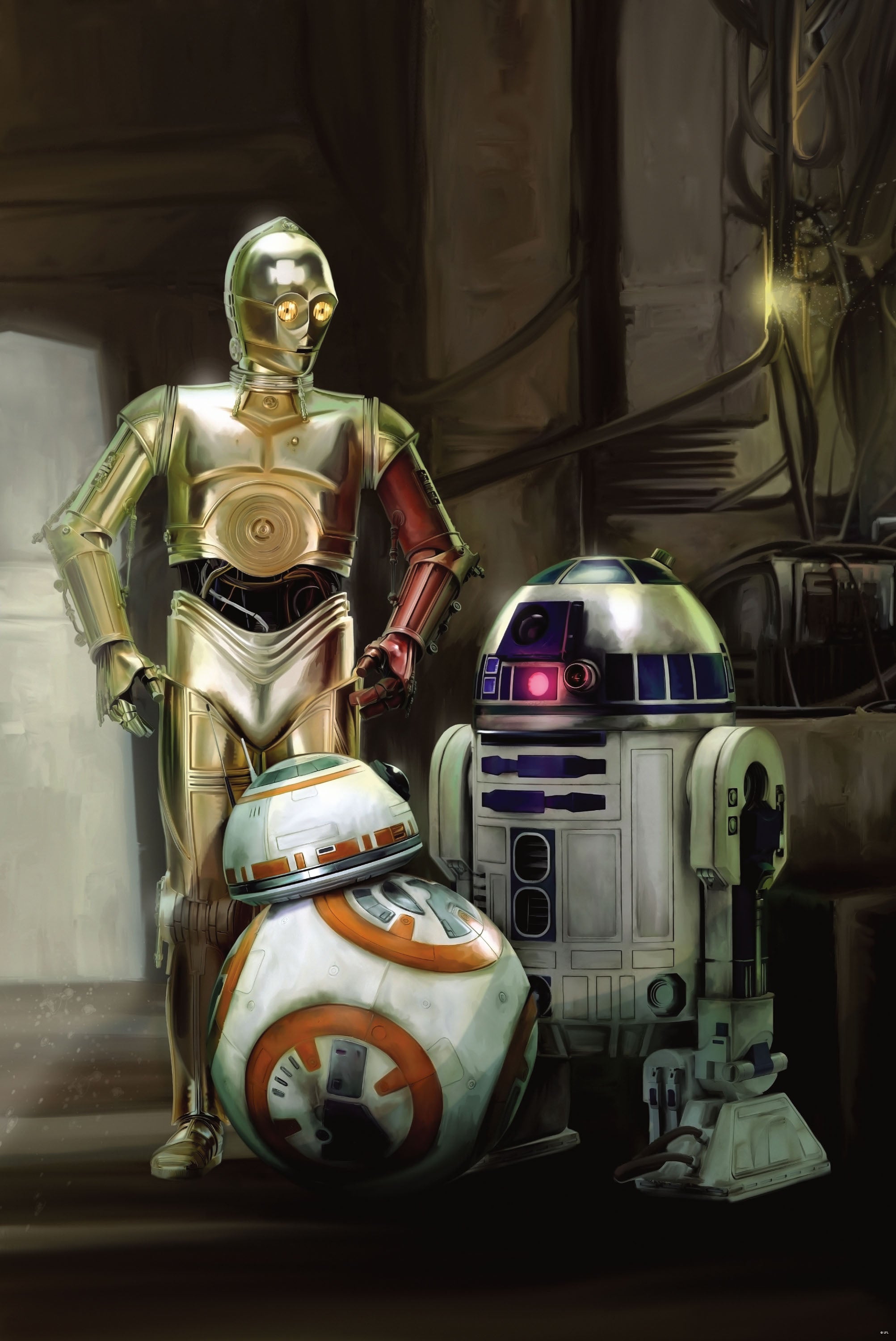 Star Wars 073 - cuadro decorativo en canvas