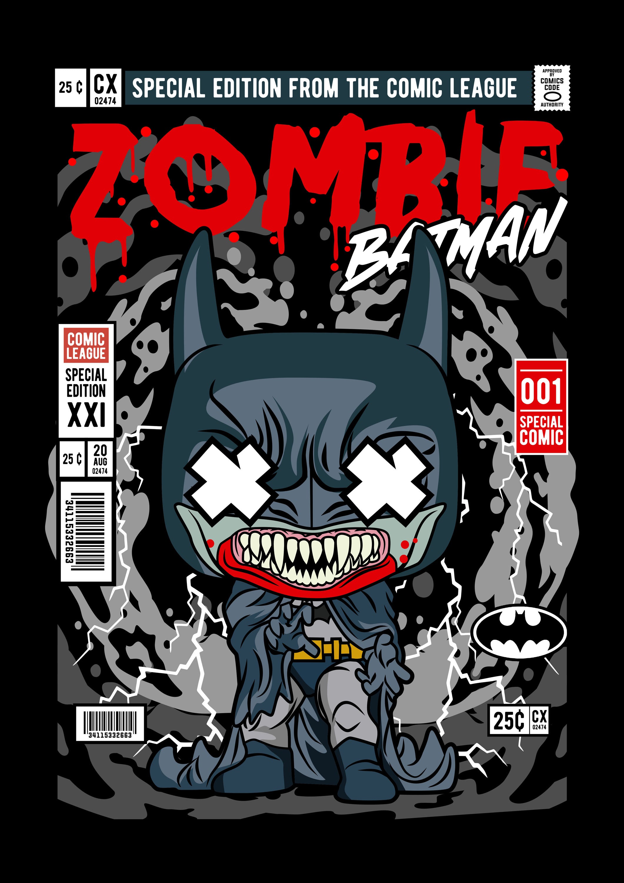 Funko DC Comics 009 - cuadro decorativo en canvas