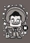 Funko Caricaturas 035 - cuadro decorativo en canvas