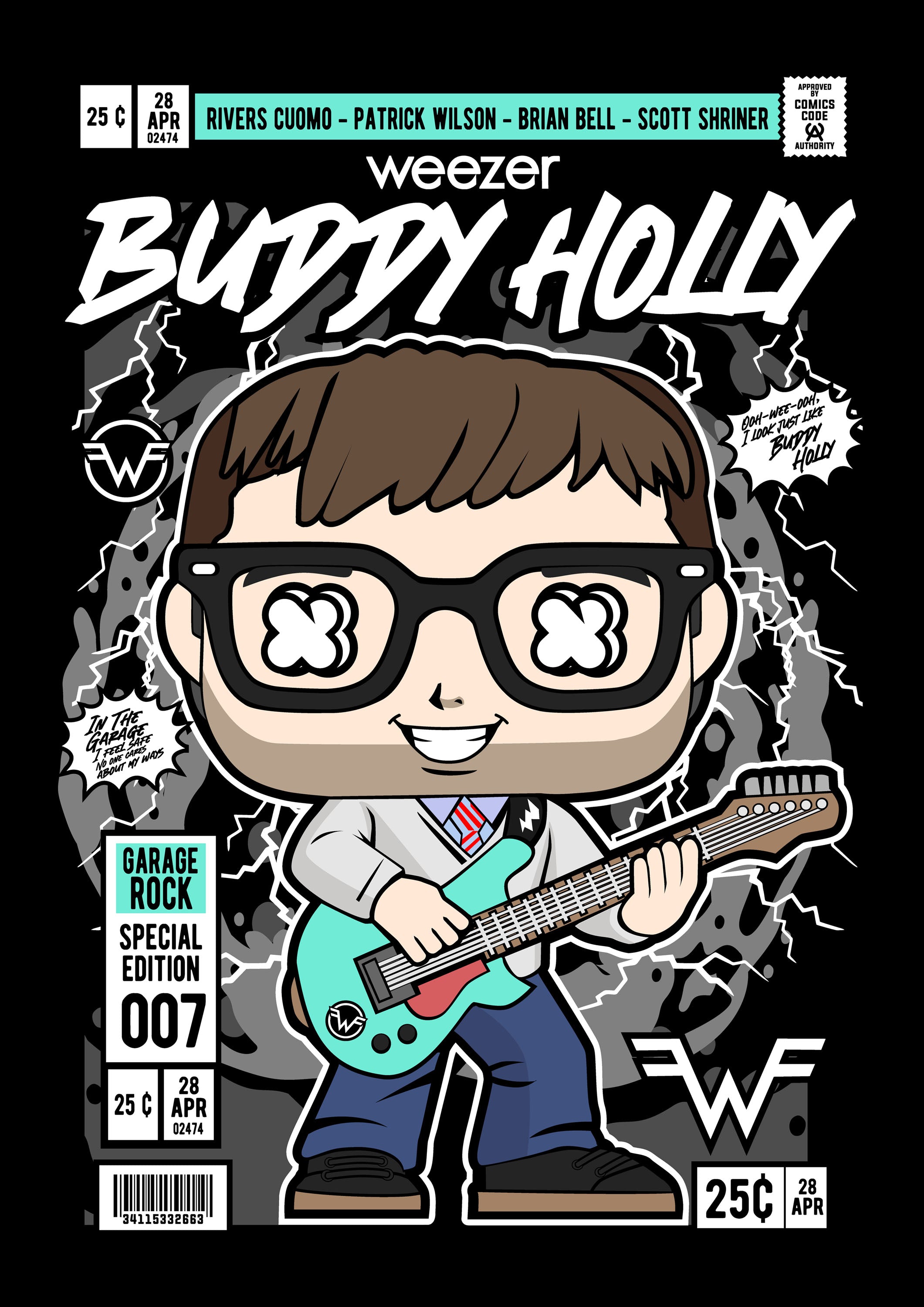 Funko Rock 090 - cuadro decorativo en canvas
