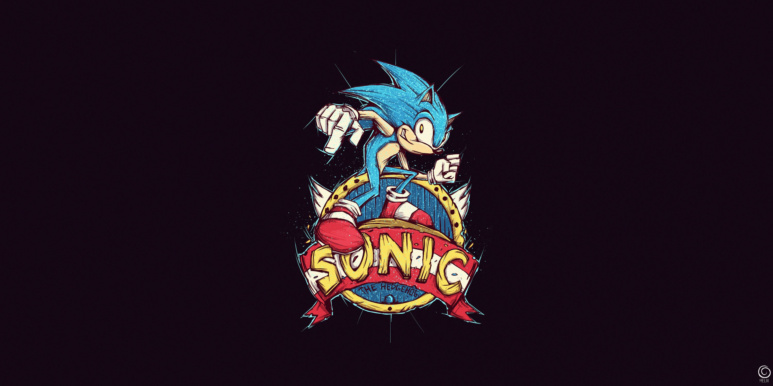 Sonic 020 - cuadro gamer decorativo en canvas