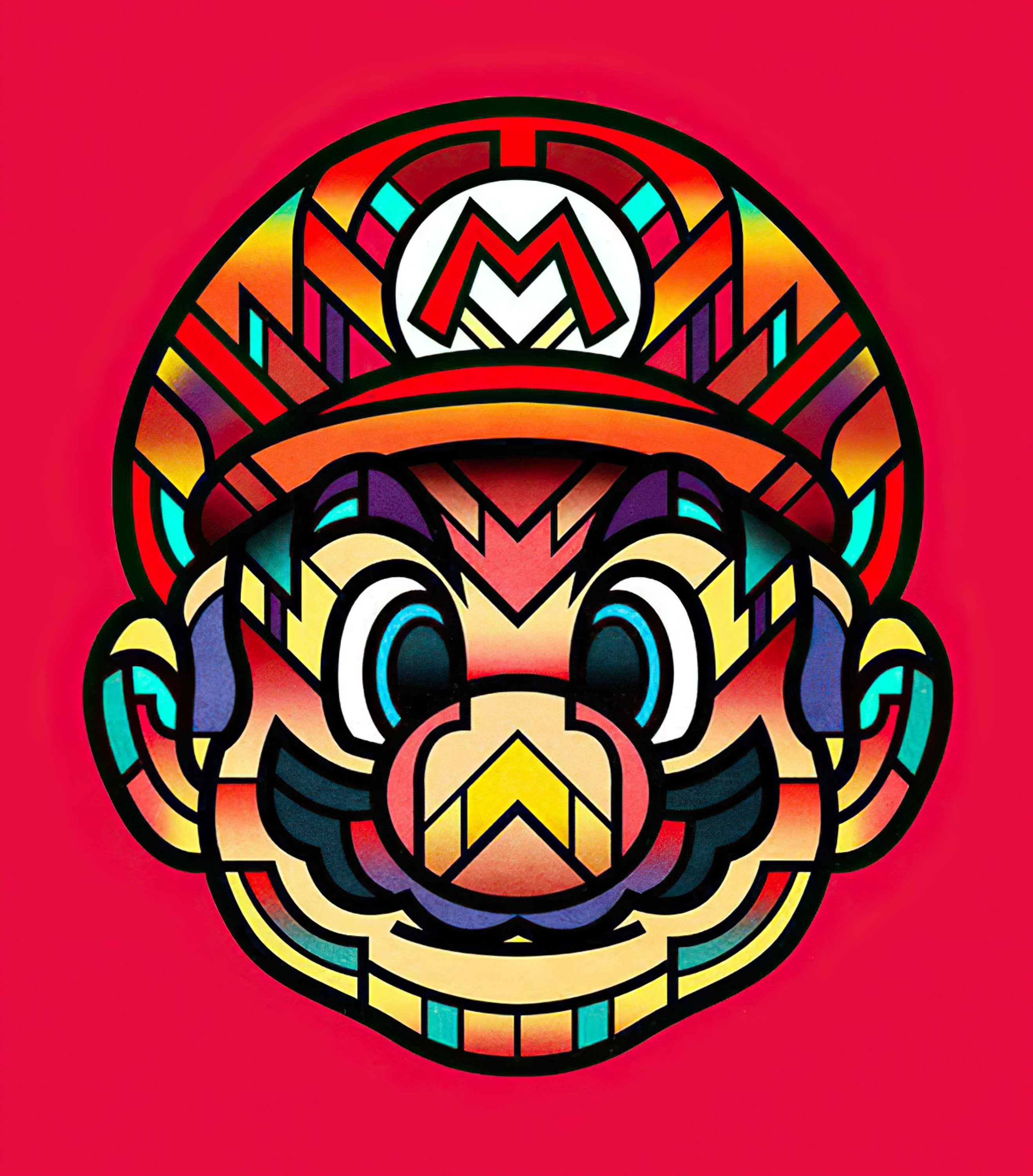 Mario 003 - cuadro gamer decorativo en canvas
