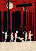 Terror 012 - cuadro decorativo en canvas