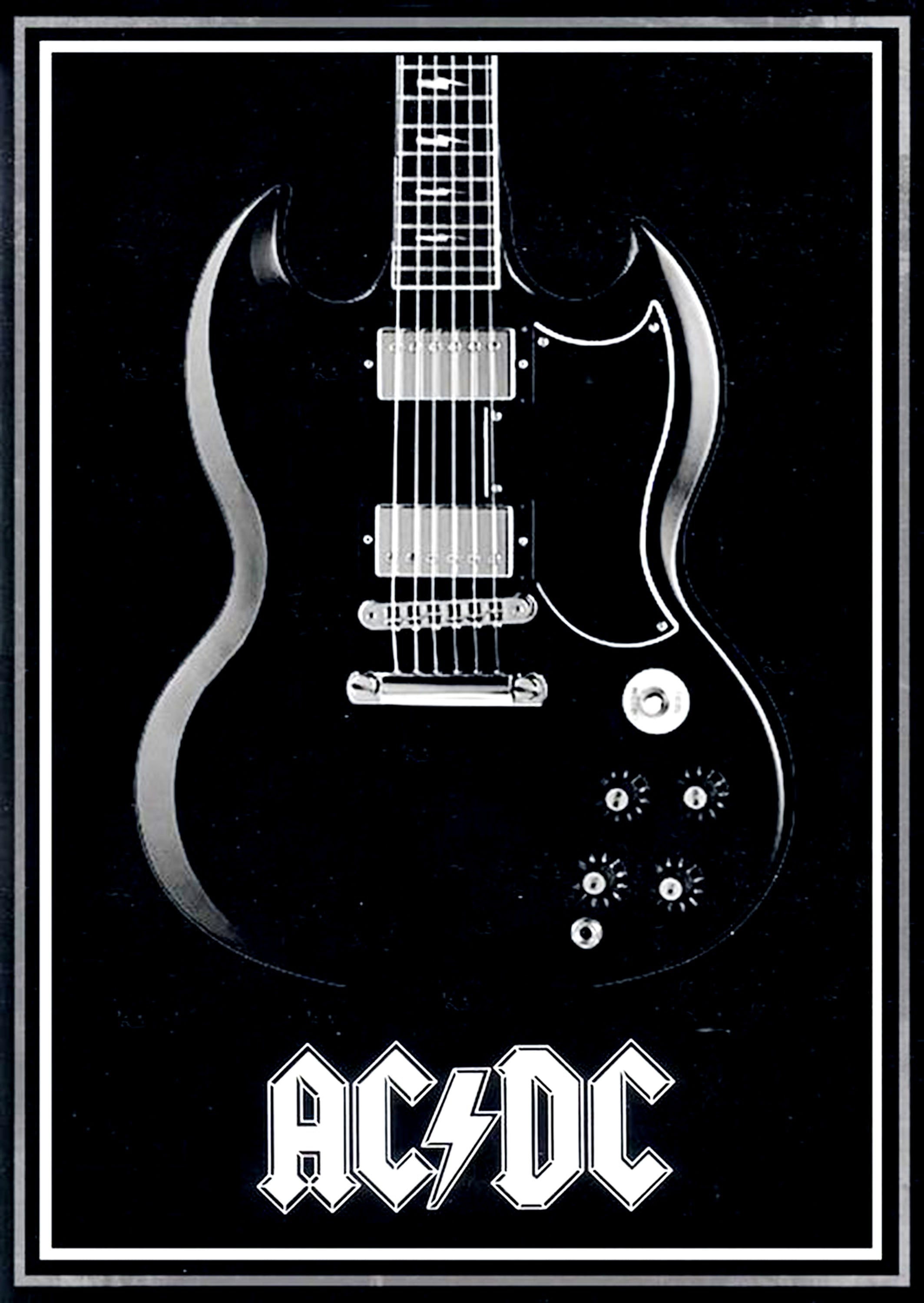 AC/DC 005 - cuadro decorativo en canvas