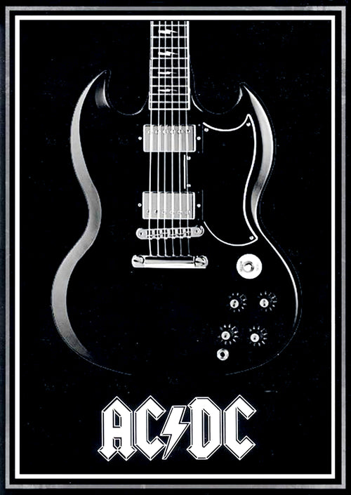 AC/DC 005 - cuadro decorativo en canvas