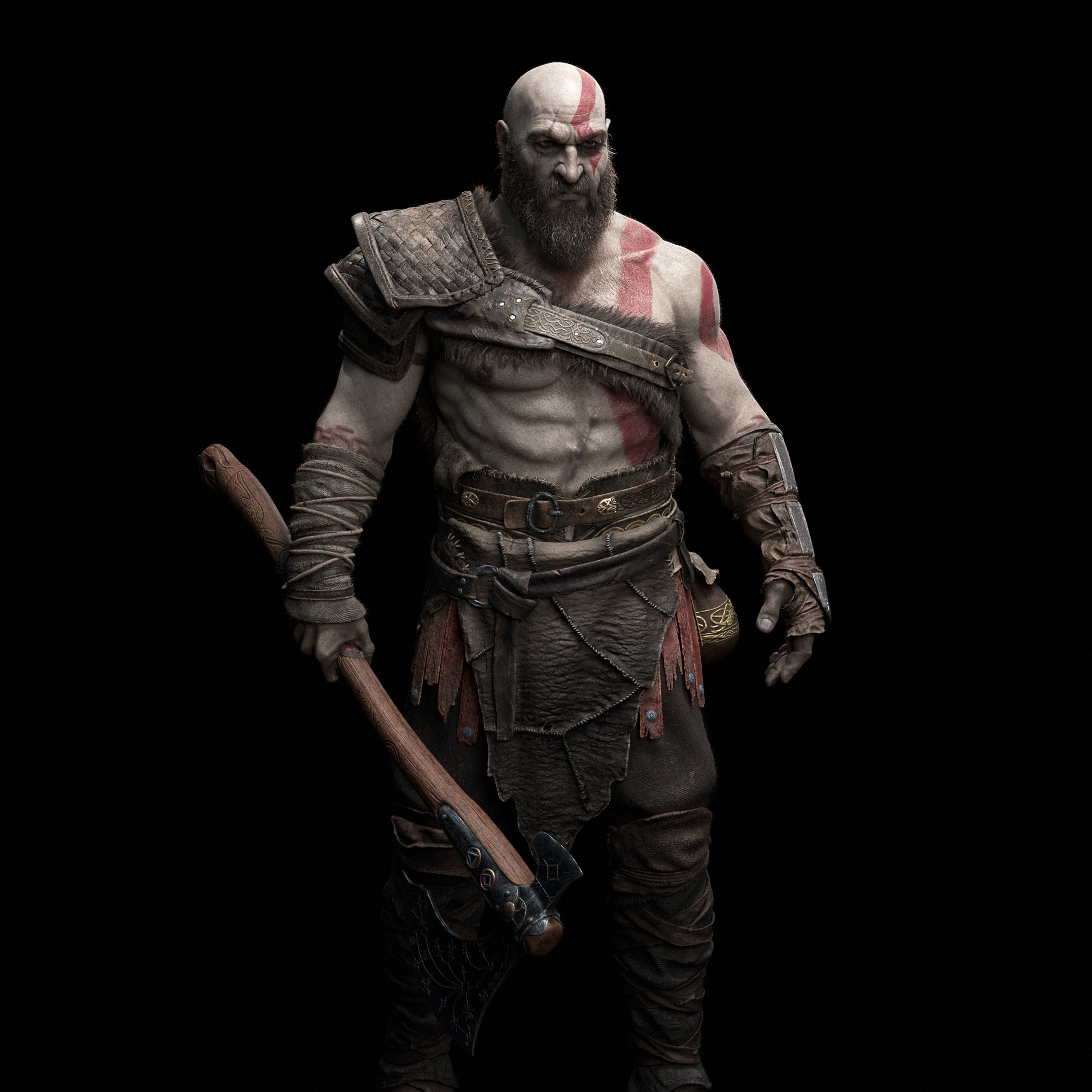 God of War 004 - cuadro gamer decorativo en canvas