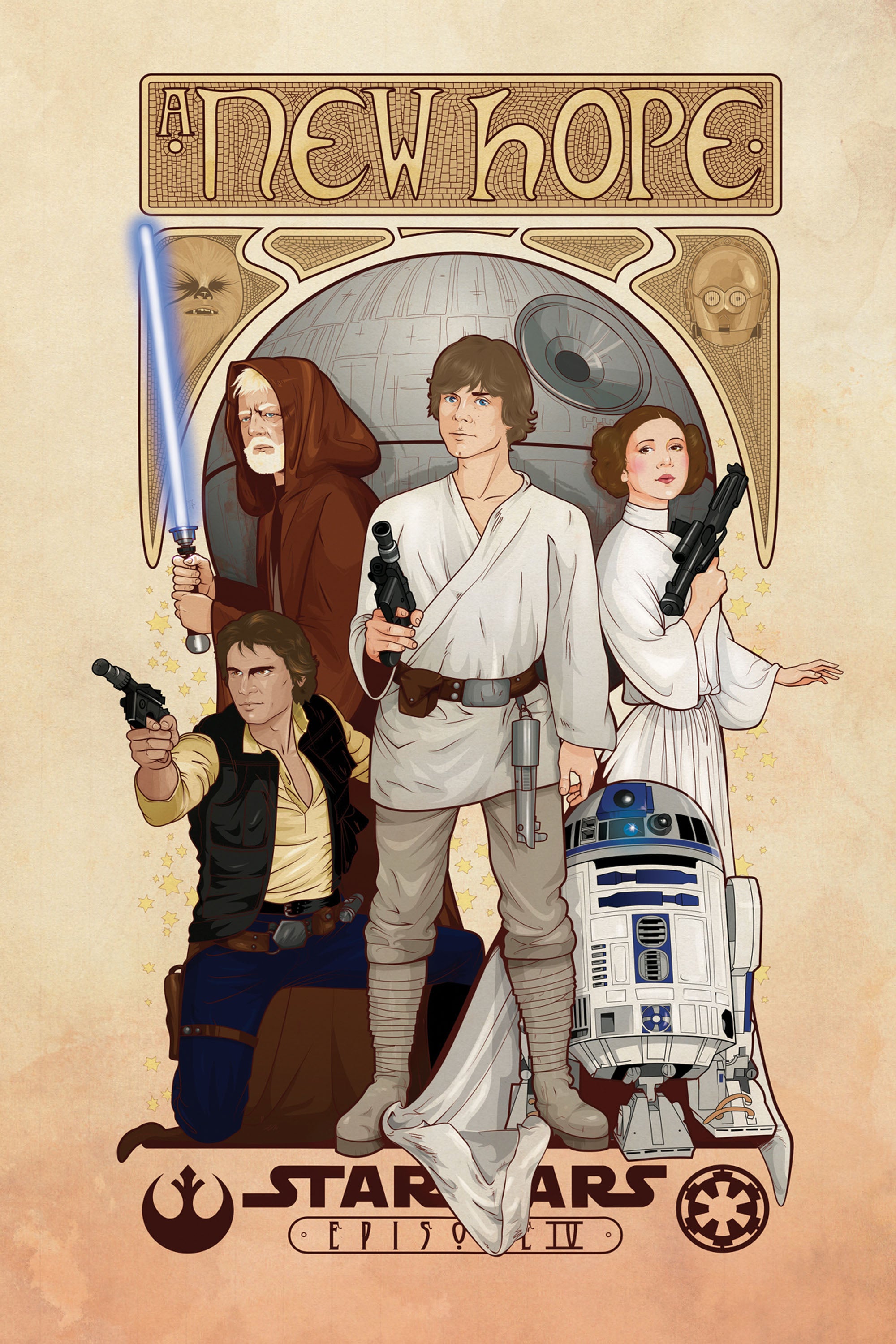 Star Wars 050 - cuadro decorativo en canvas