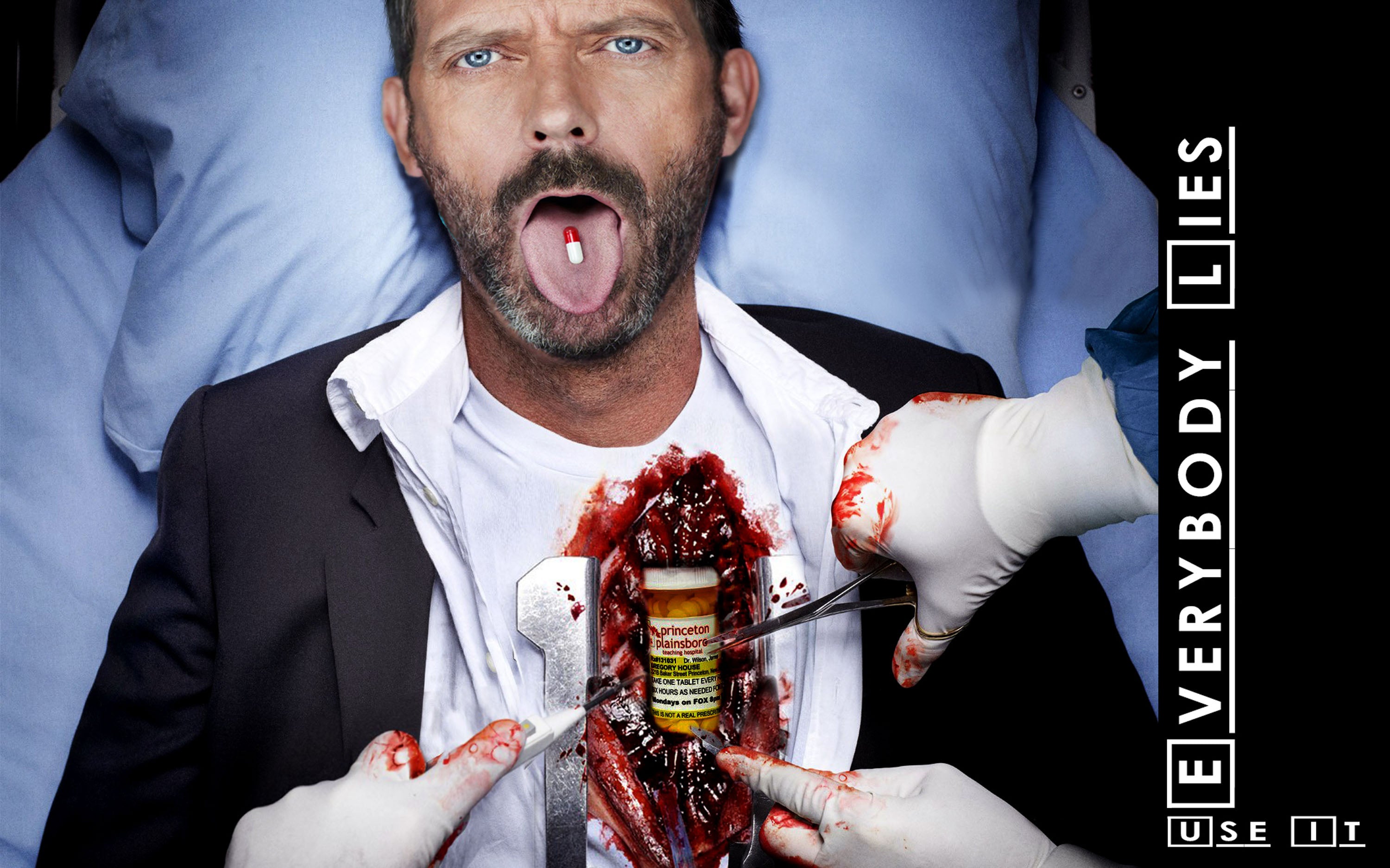 Dr. House 004 - cuadro decorativo en canvas