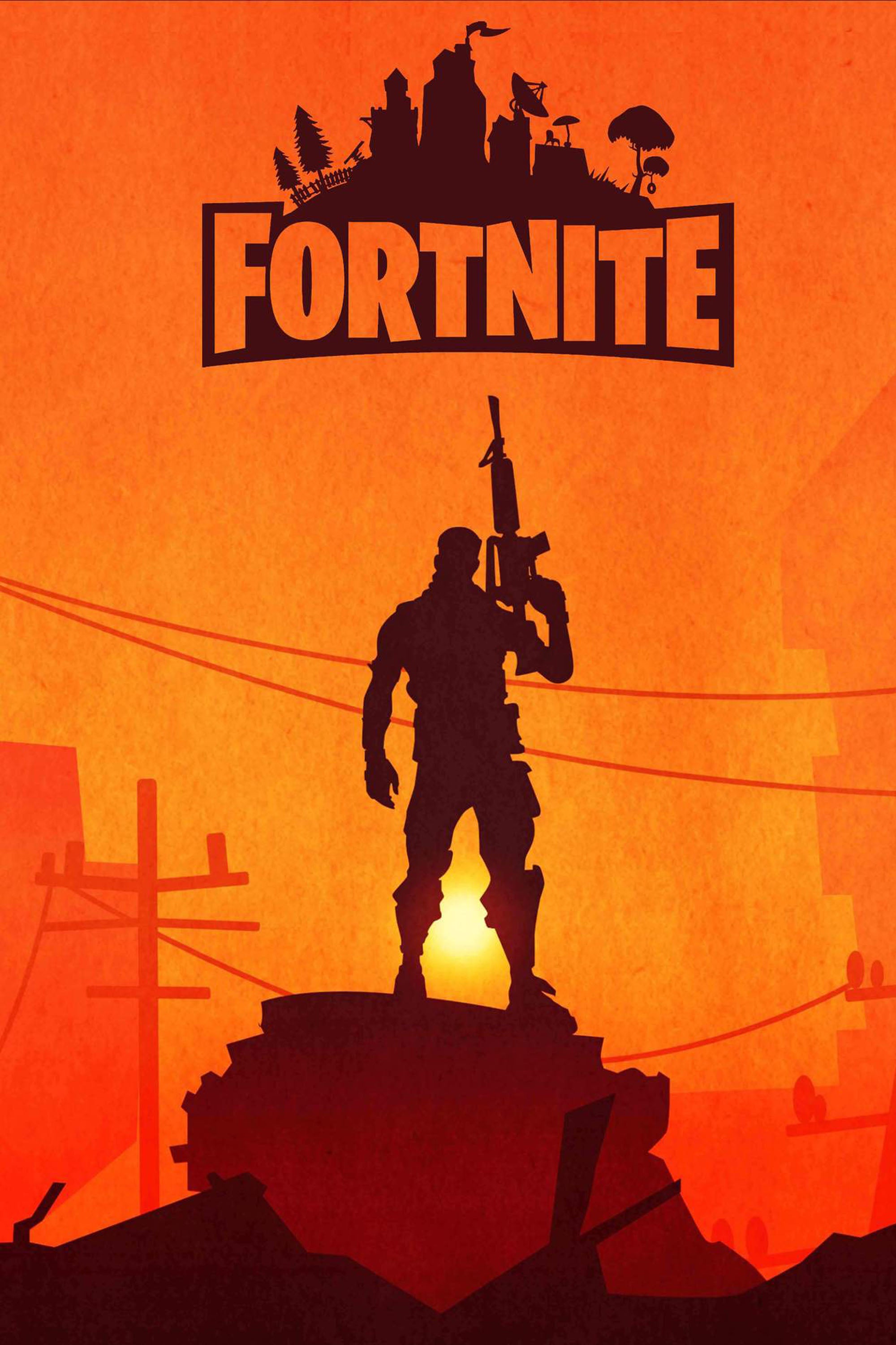 Fortnite 001 - cuadro gamer decorativo en canvas