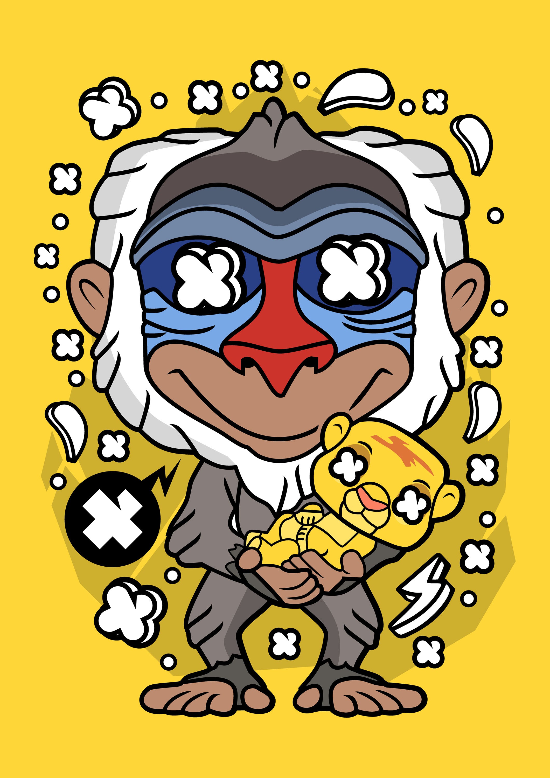 Funko Caricaturas 038 - cuadro decorativo en canvas