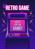 Gaming Retro 007 - cuadro gamer decorativo en canvas