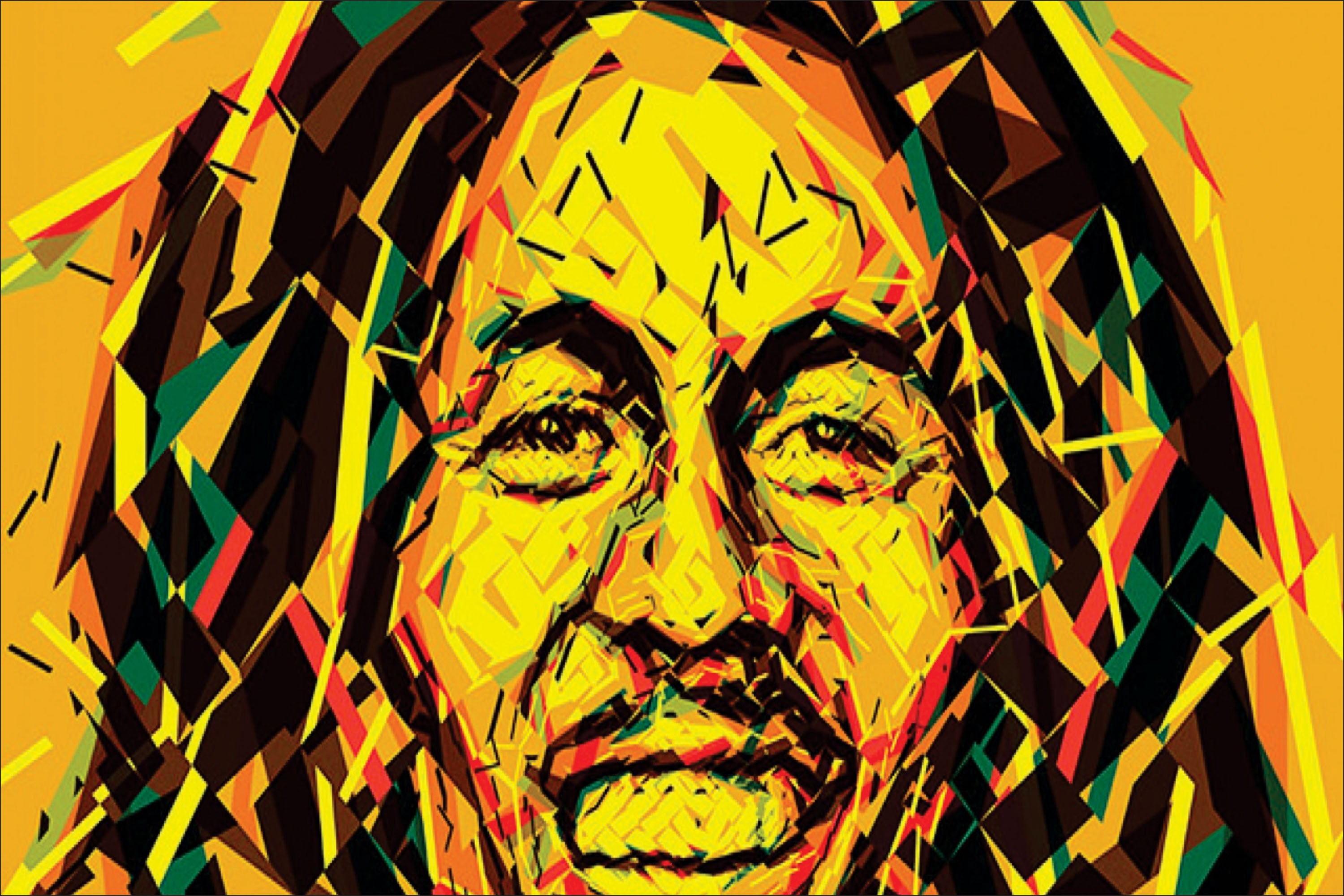 Bob Marley 004 - cuadro decorativo en canvas