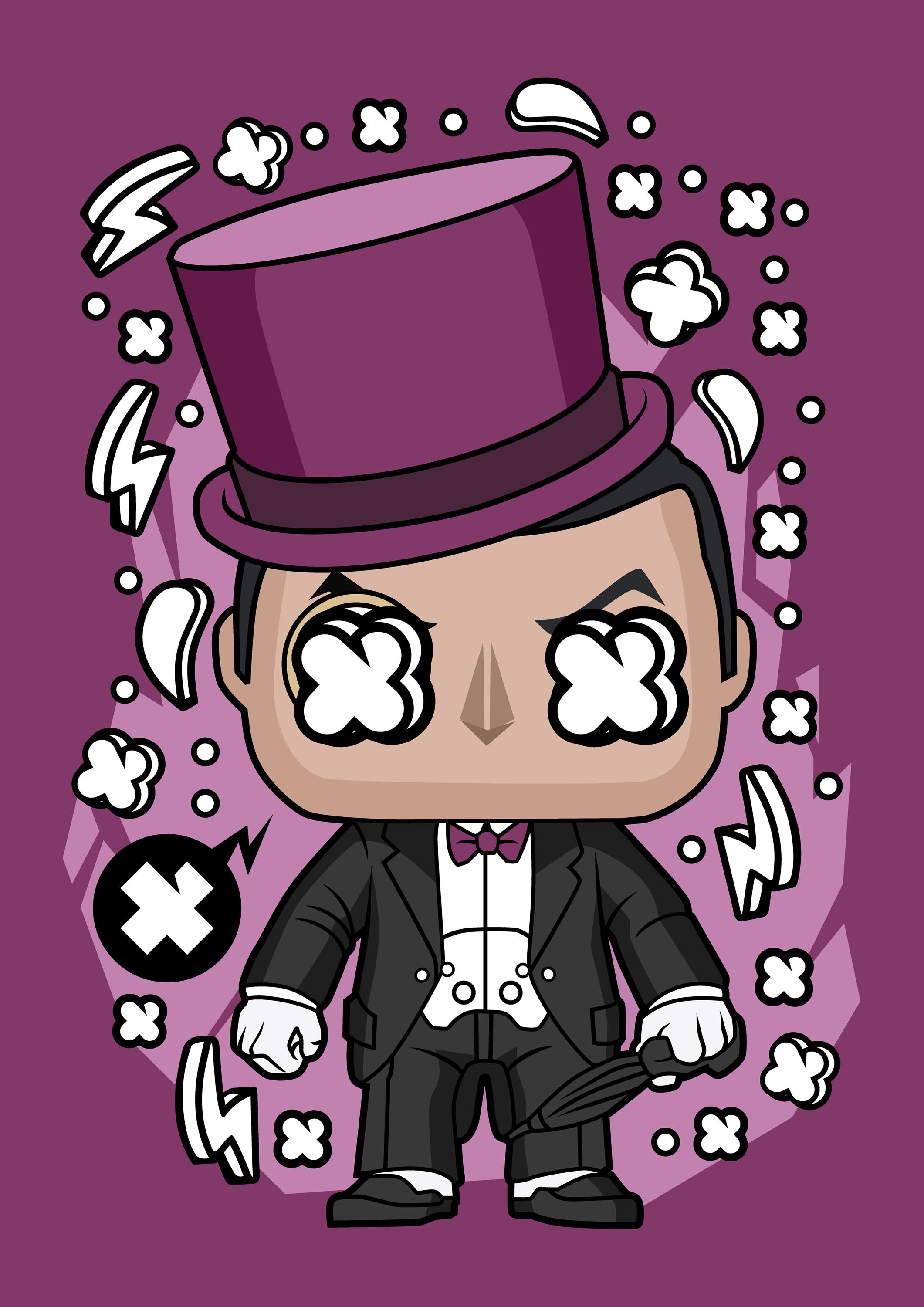 Funko DC Comics 040 - cuadro decorativo en canvas