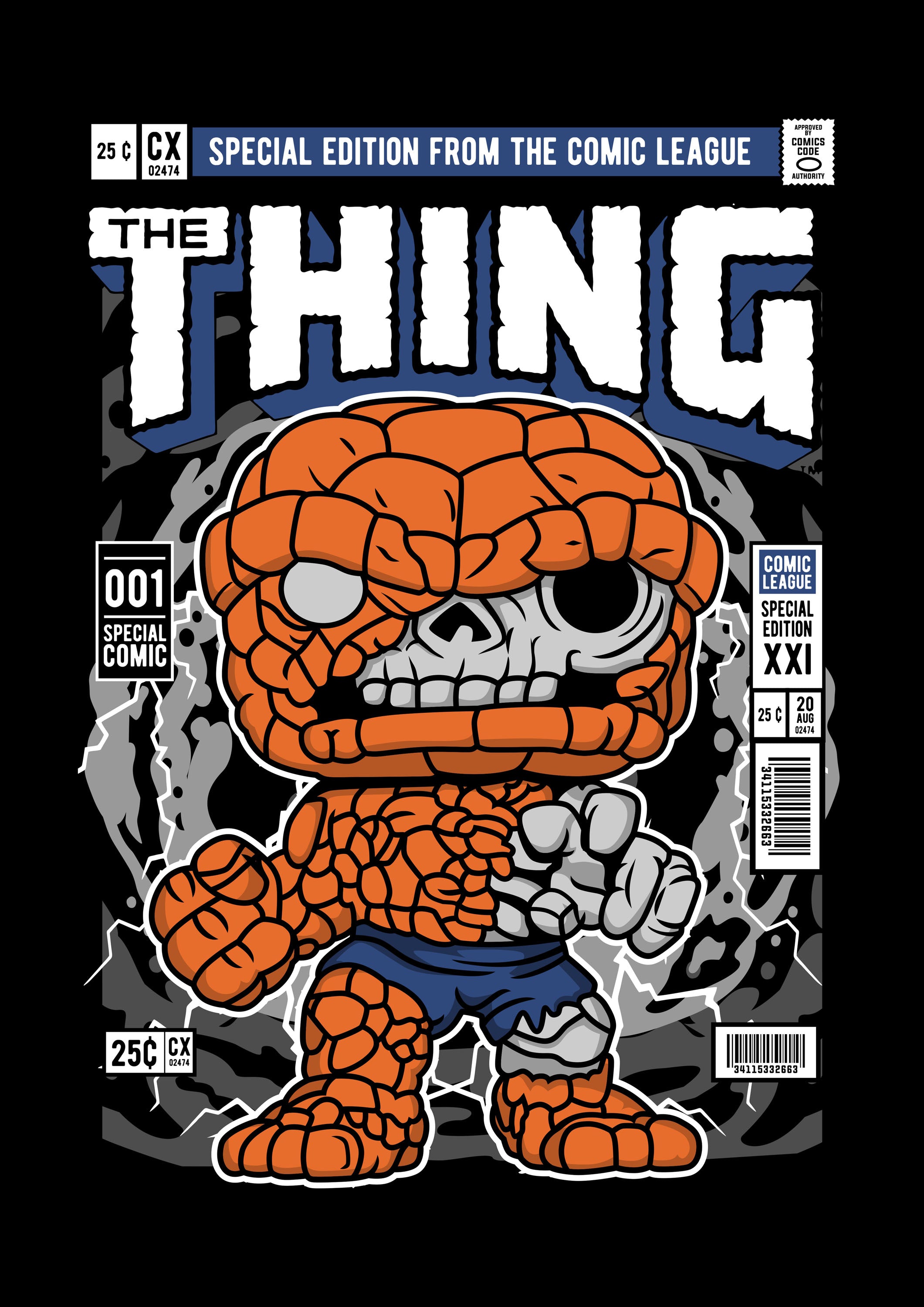 Funko Marvel 044 - cuadro decorativo en canvas