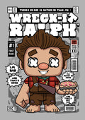 Funko Caricaturas 028 - cuadro decorativo en canvas