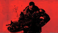 Gears 011 - cuadro gamer decorativo en canvas