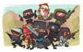 Counter Strike 008 - cuadro gamer decorativo en canvas