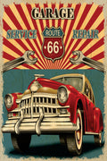 Coches 052 - cuadro decorativo en canvas