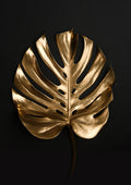 Negro y Dorado 052 - cuadro decorativo en canvas