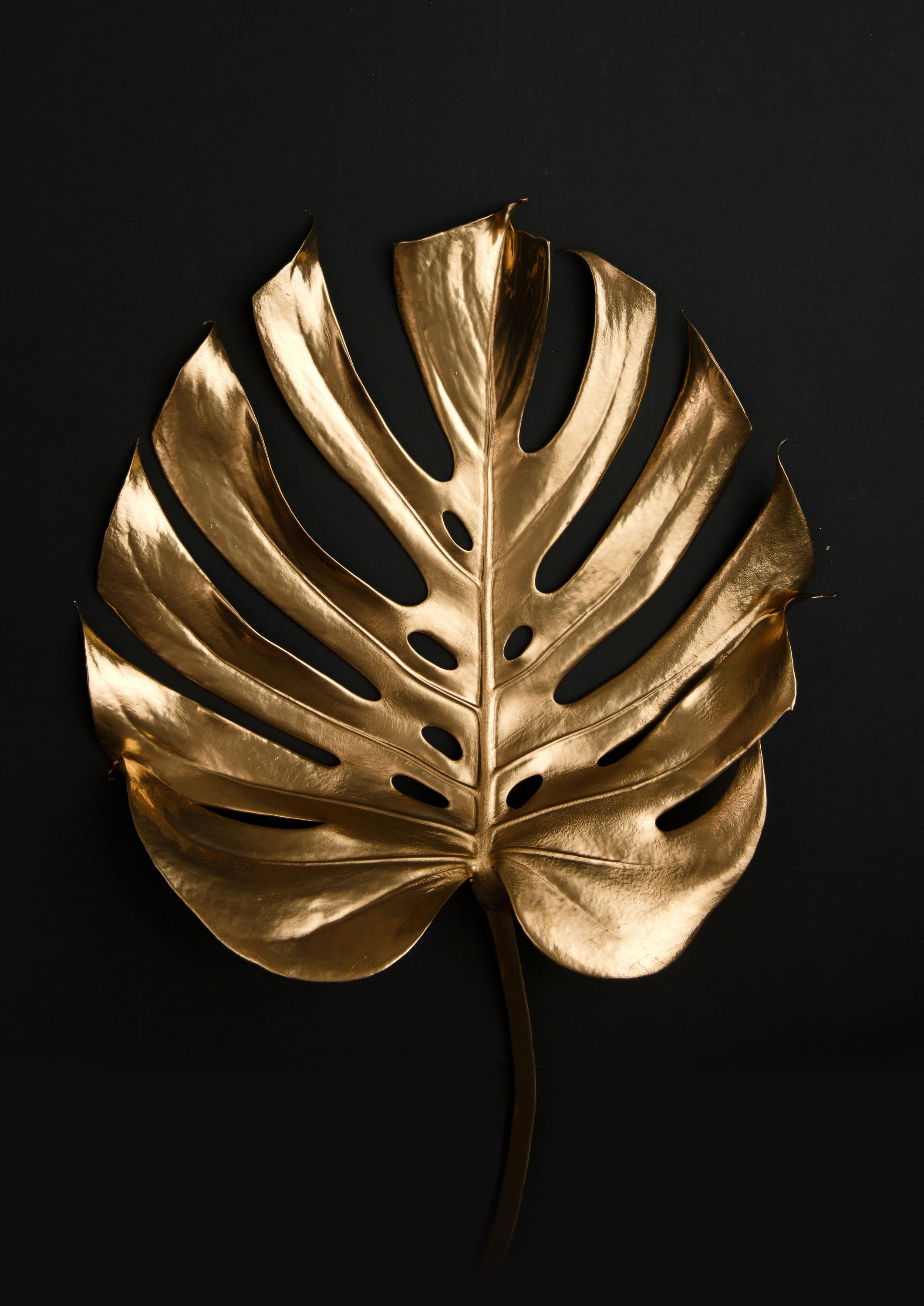 Negro y Dorado 052 - cuadro decorativo en canvas