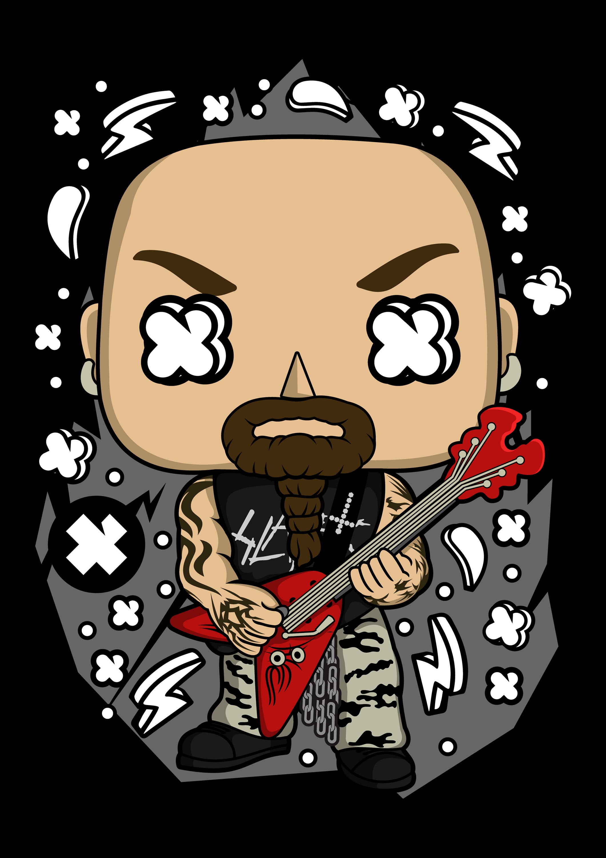 Funko Rock 095 - cuadro decorativo en canvas