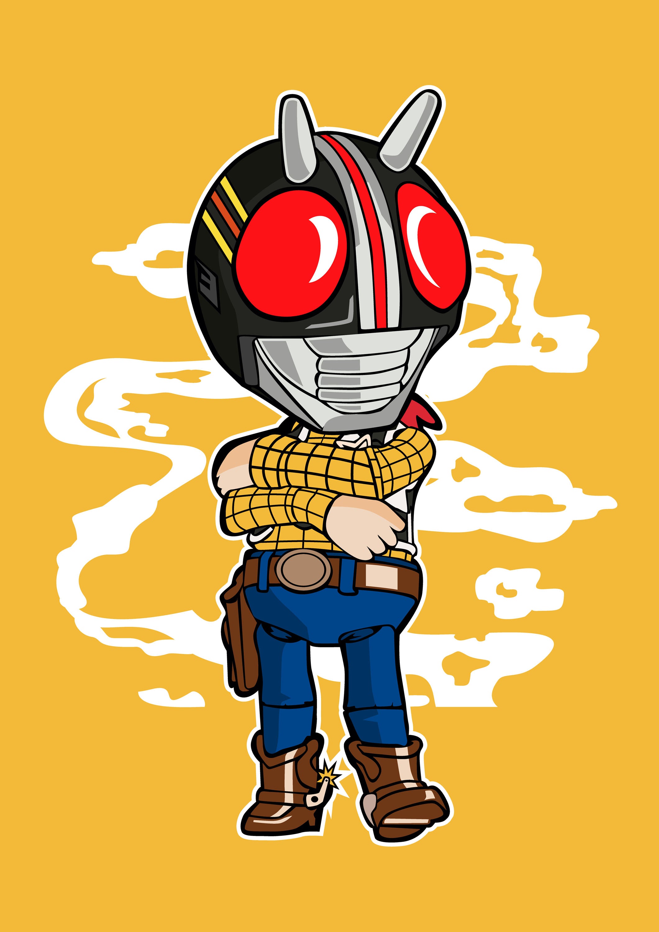 Funko Caricaturas 068 - cuadro decorativo en canvas