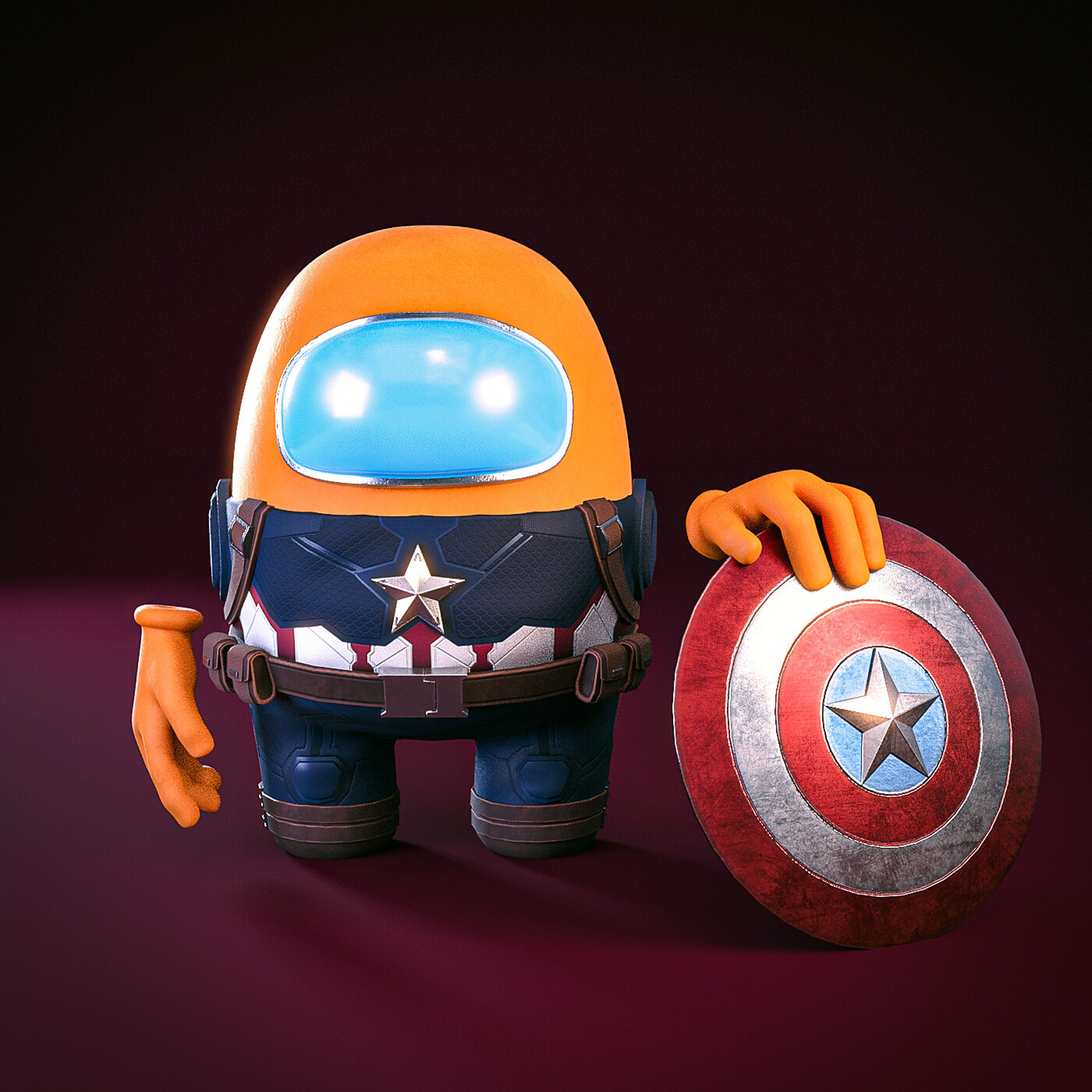 Among Us 020 - cuadro gamer decorativo en canvas