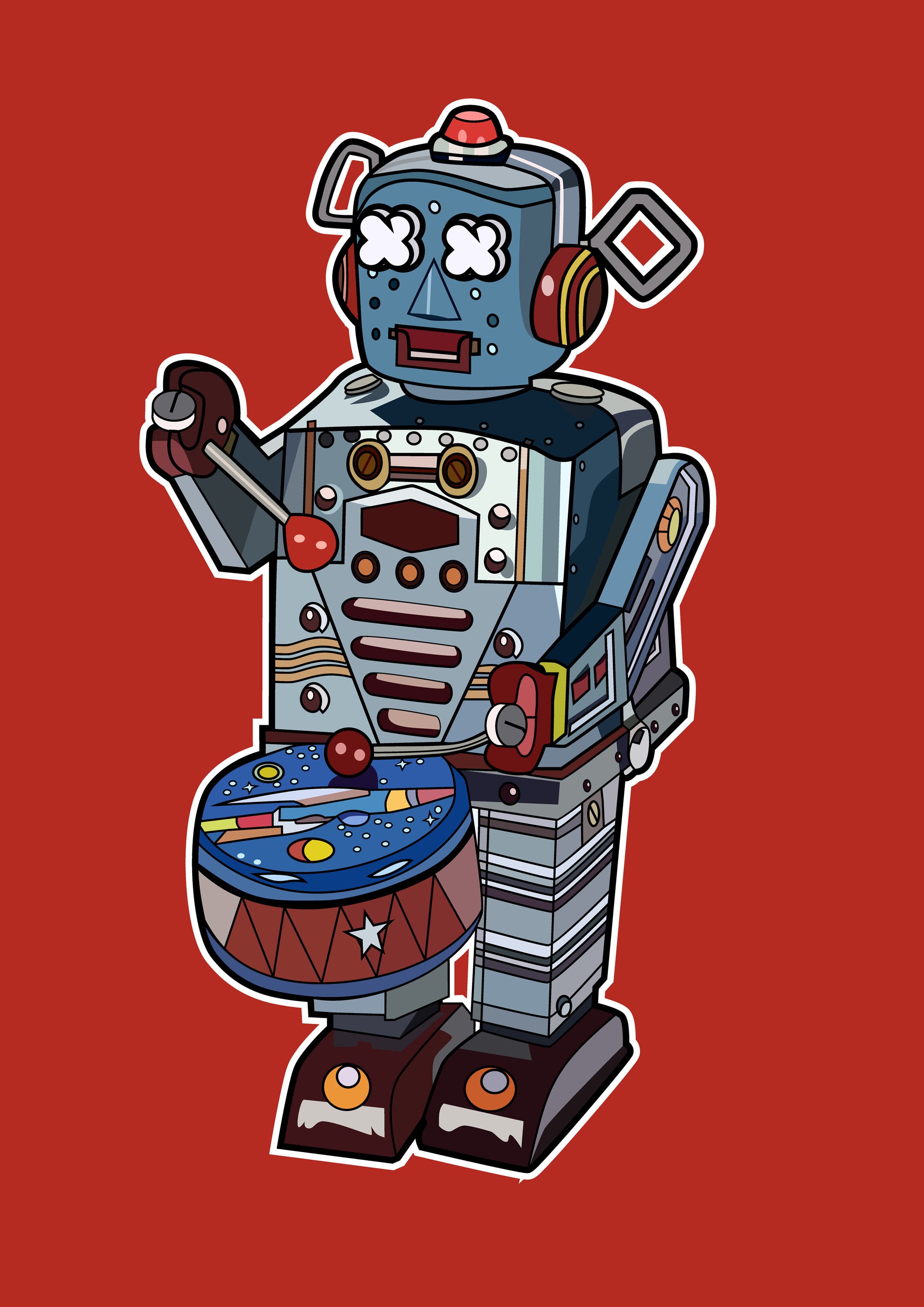 Funko Personajes 028 - cuadro decorativo en canvas
