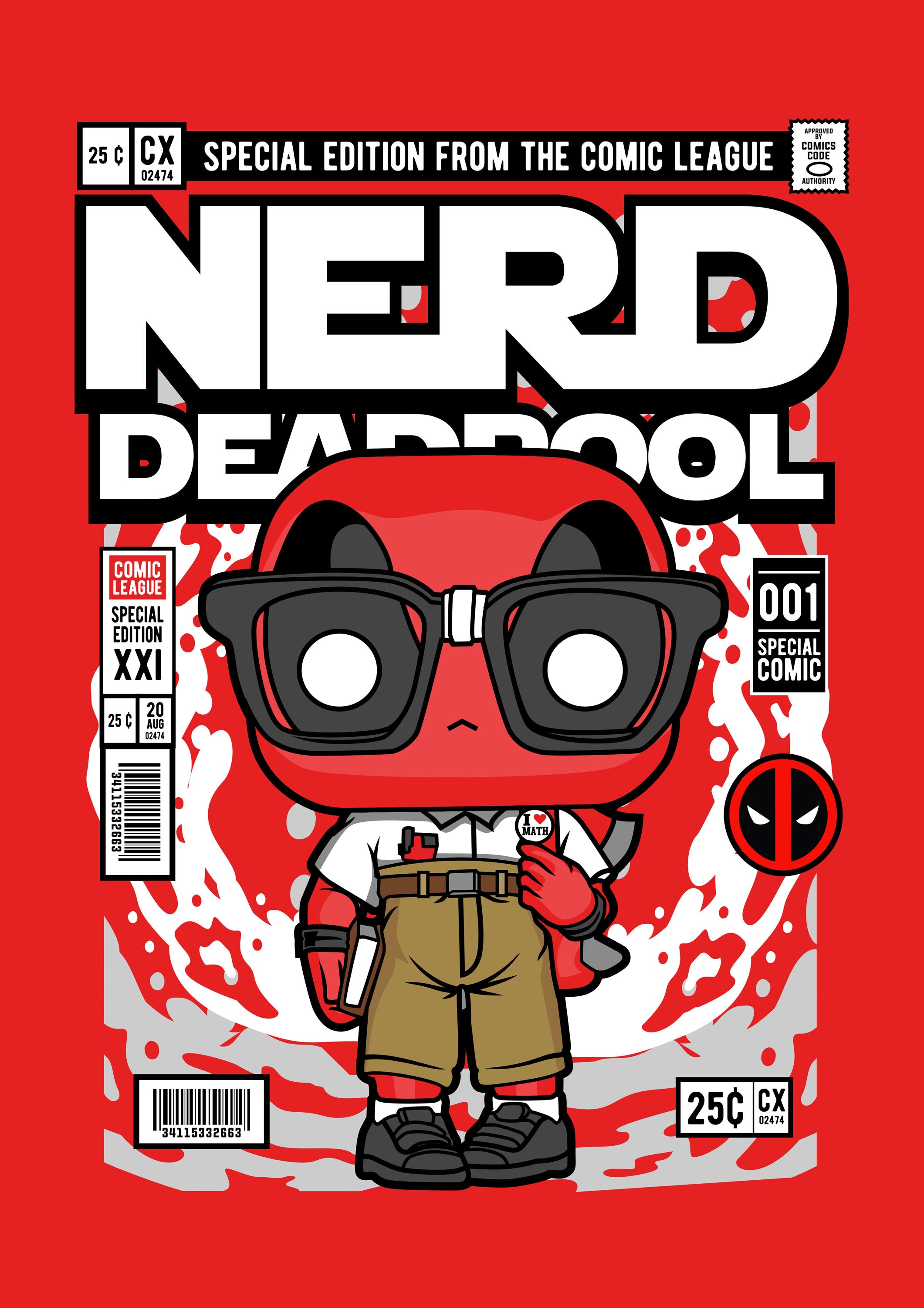 Funko Marvel 018 - cuadro decorativo en canvas