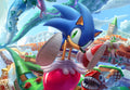 Sonic 027 - cuadro gamer decorativo en canvas