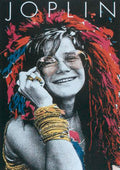 Janis Joplin 001 - cuadro decorativo en canvas