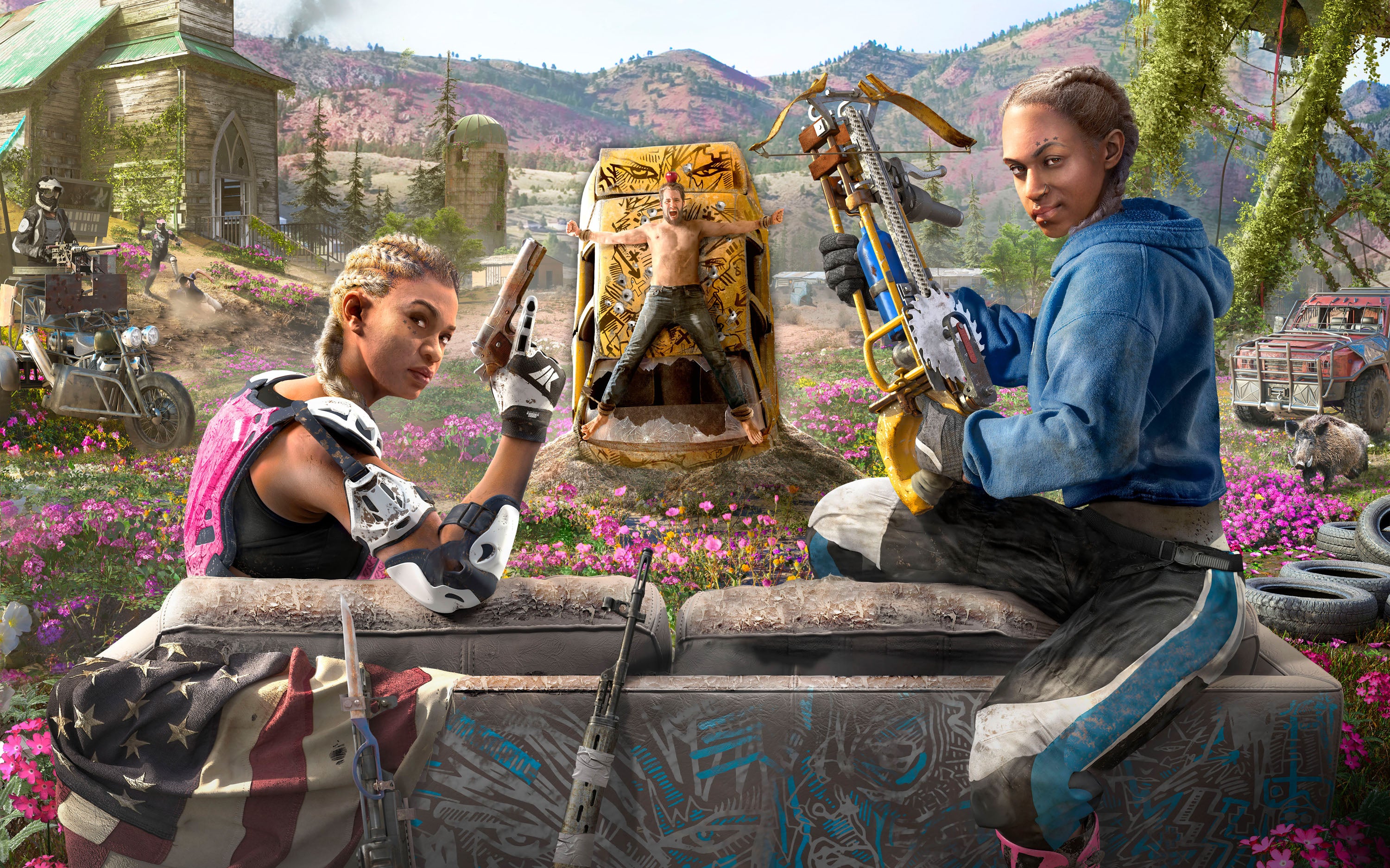 Far Cry 008 - cuadro gamer decorativo en canvas