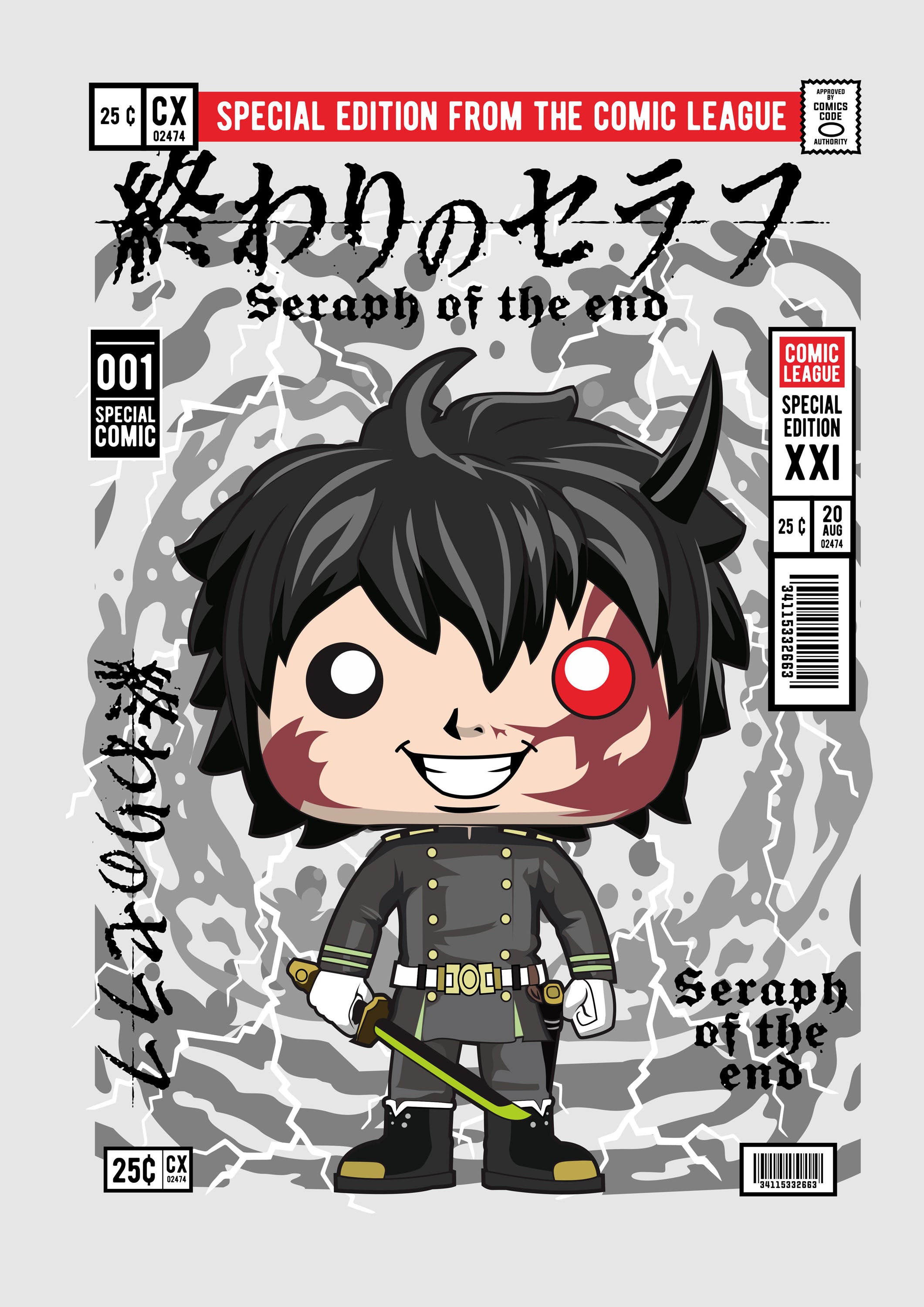 Funko Anime 016 - cuadro decorativo en canvas