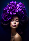 Mujer floral 055 - Cuadro canvas Canvaradas