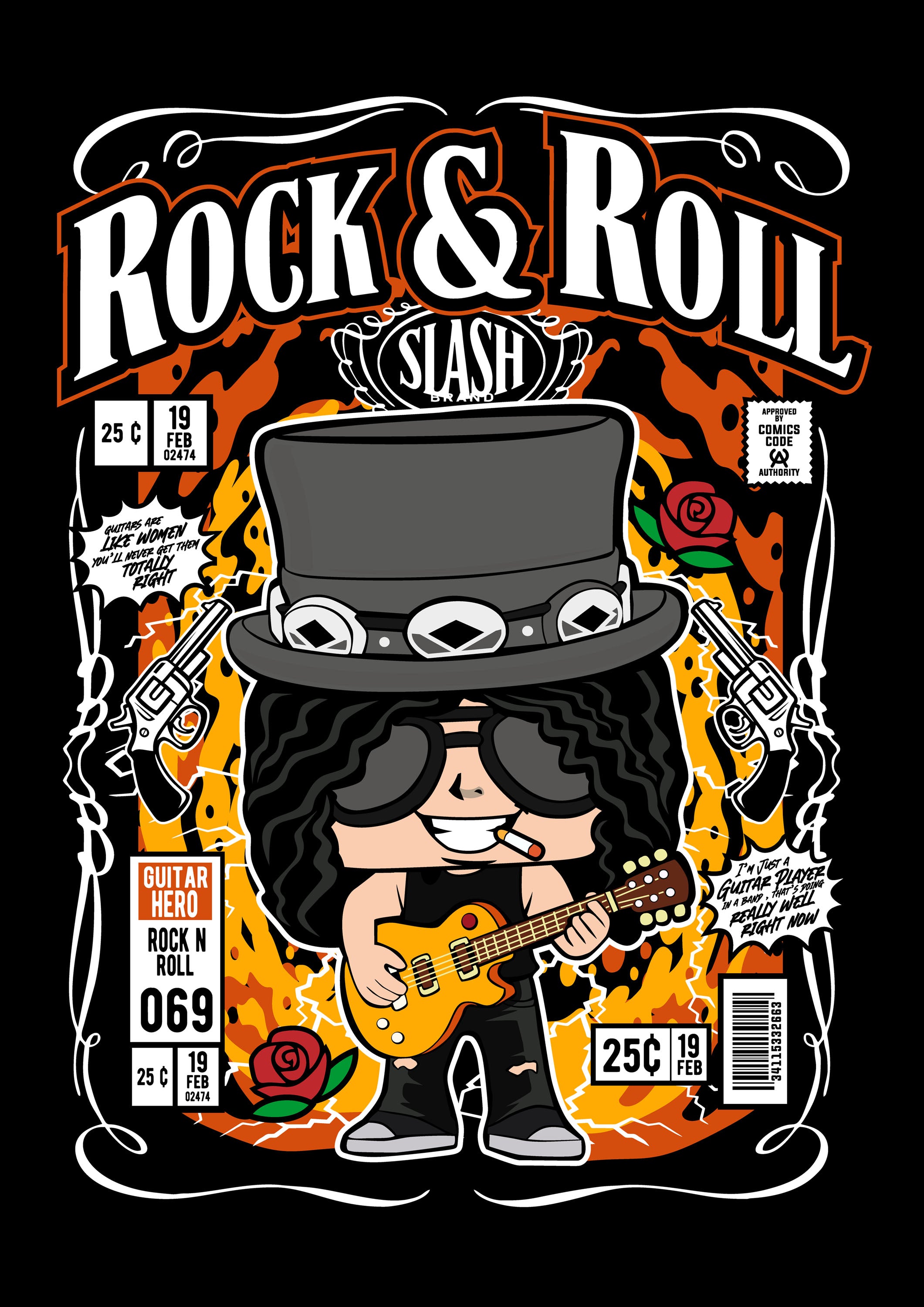 Funko Rock 073 - cuadro decorativo en canvas