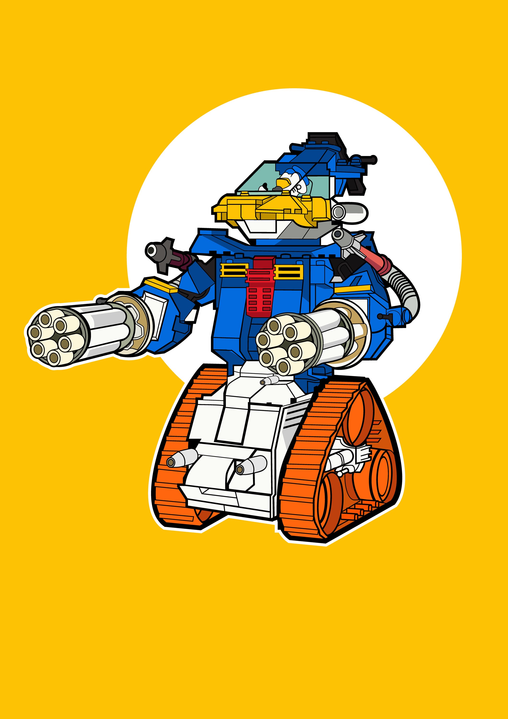 Funko Lego 025 - cuadro decorativo en canvas
