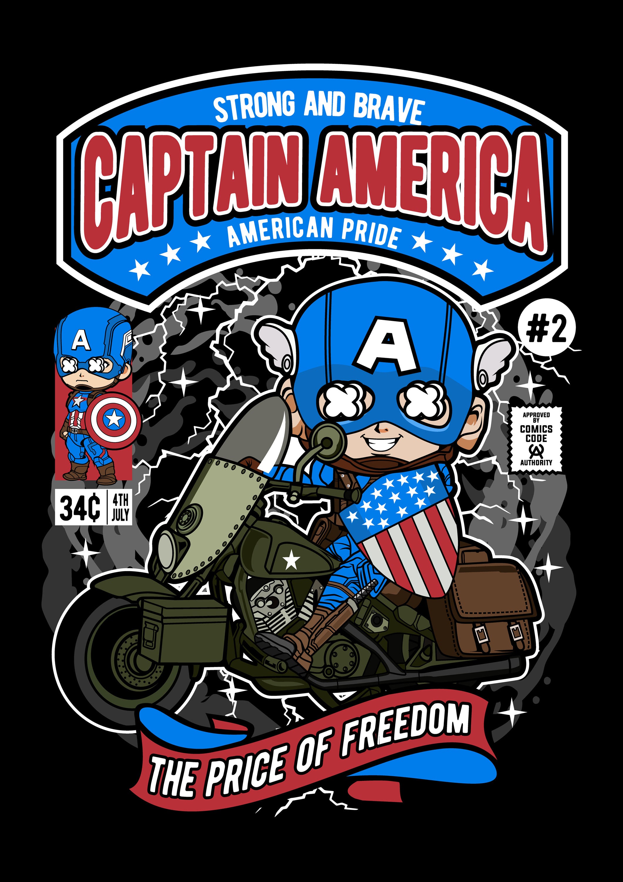 Funko Marvel 005 - cuadro decorativo en canvas