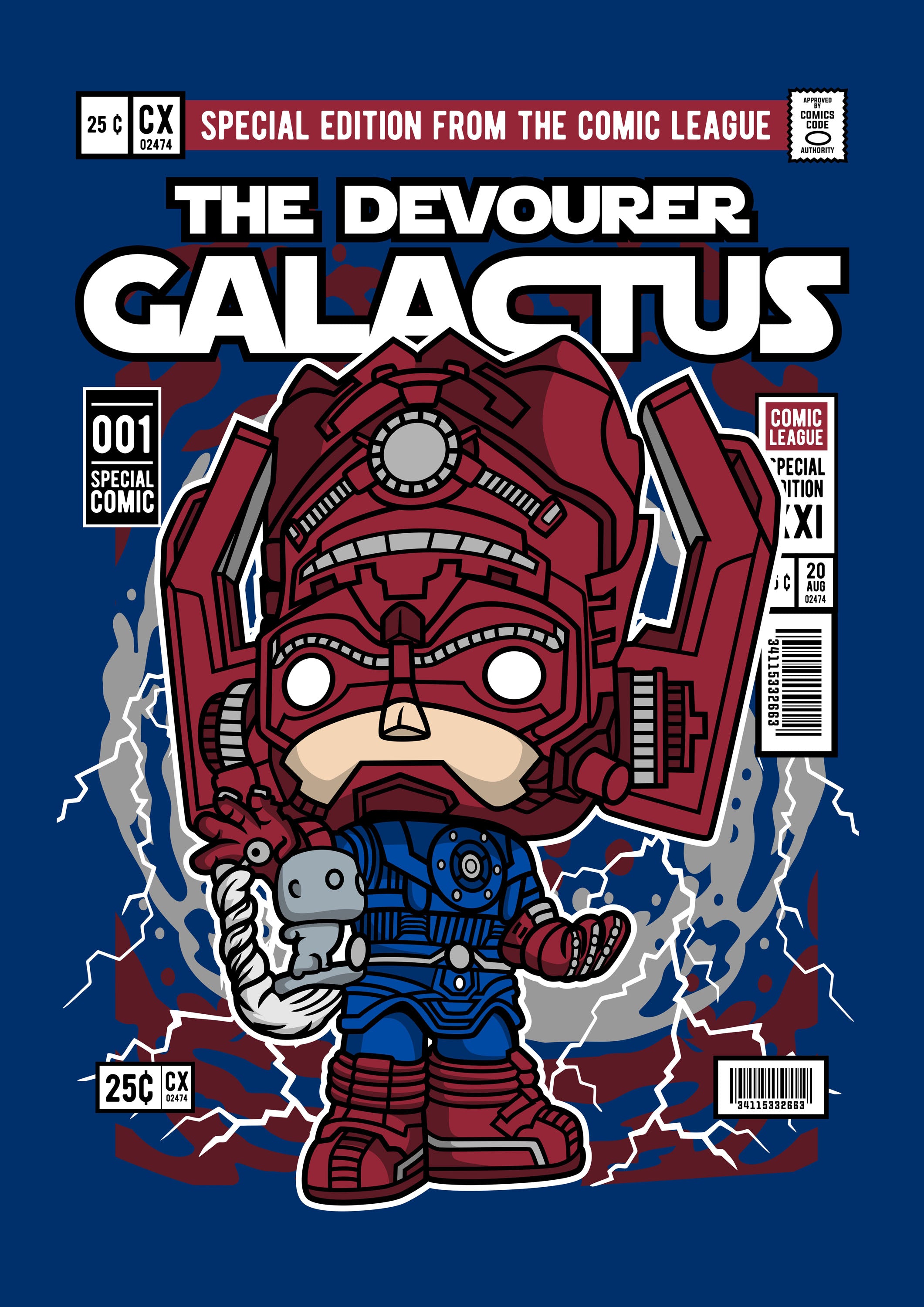 Funko Marvel 027 - cuadro decorativo en canvas