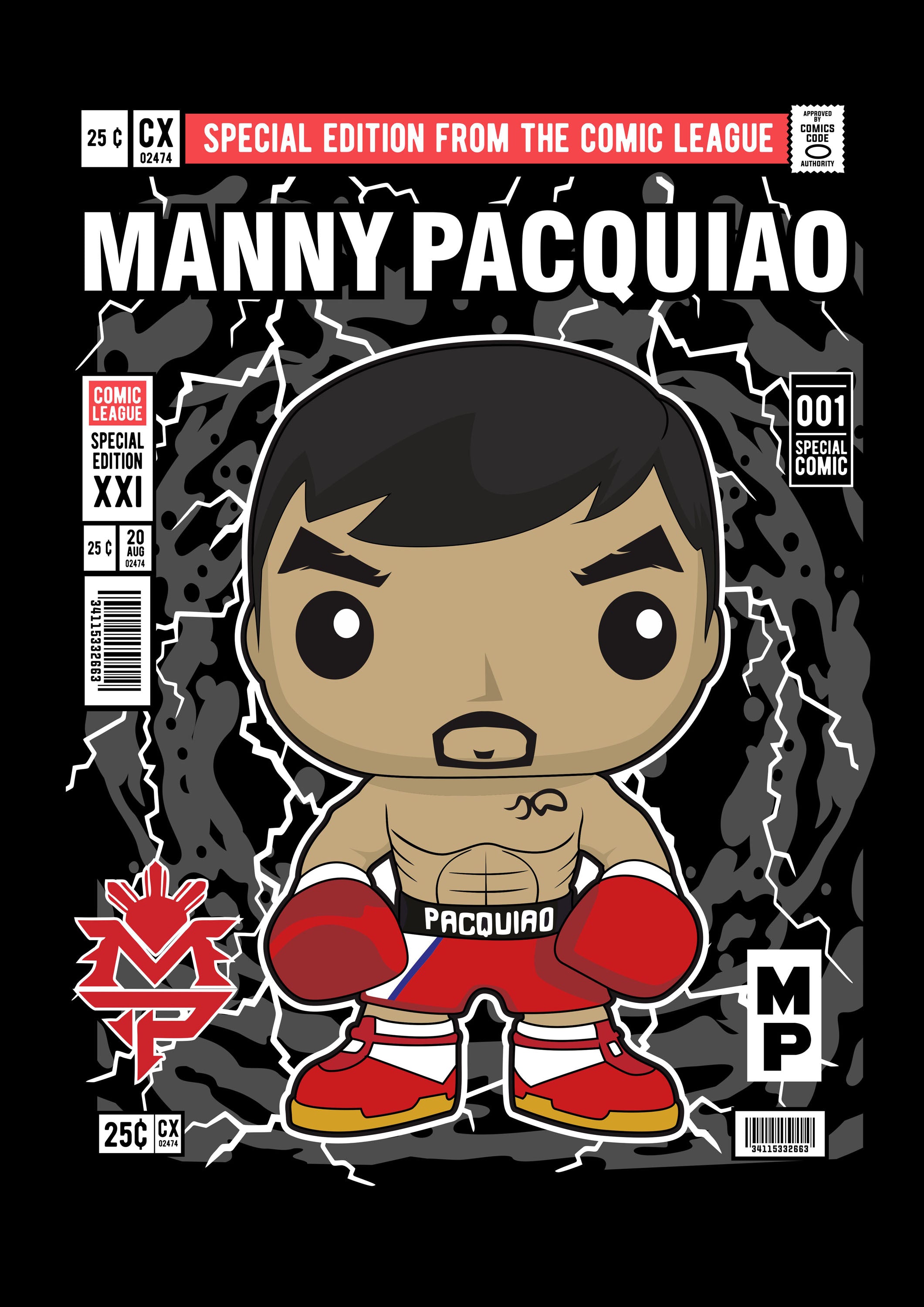 Funko Estrellas Pop 021 - cuadro decorativo en canvas