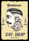 Barbería 060 - Cuadro canvas Canvaradas
