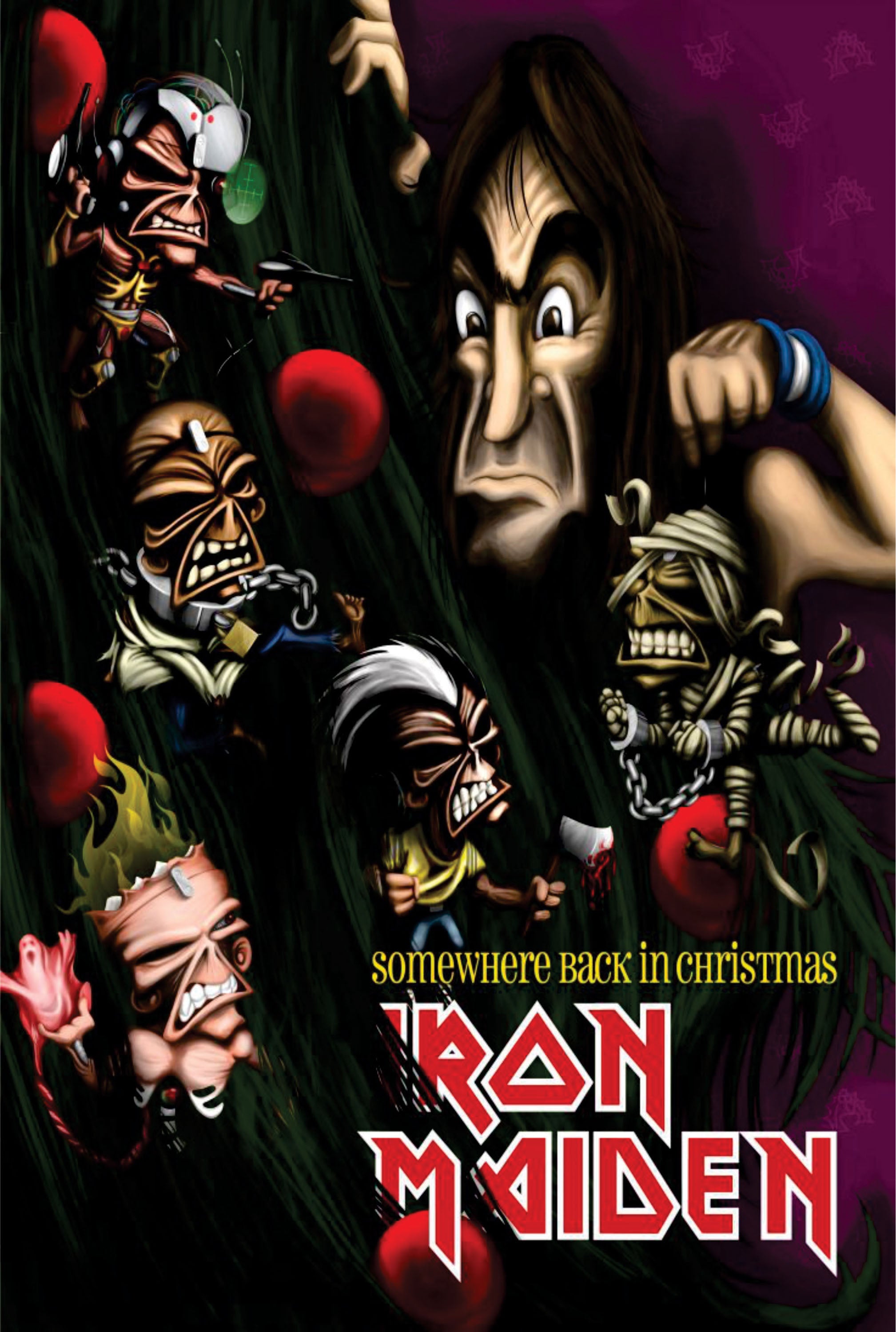 Iron Maiden 008 - cuadro decorativo en canvas