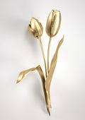 Blanco y Dorado 003 - cuadro decorativo en canvas