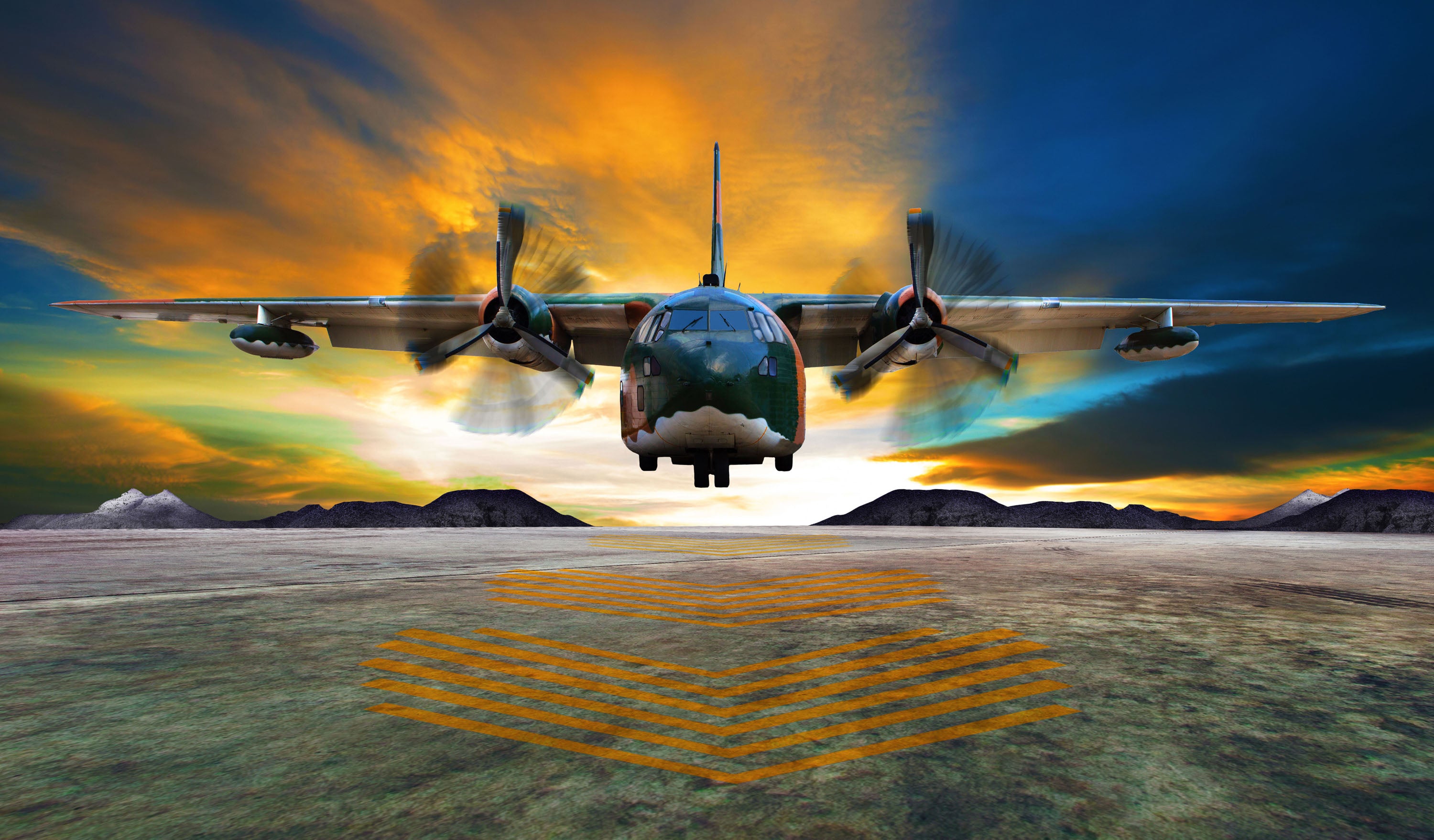 Aviones 005 - cuadro decorativo en canvas