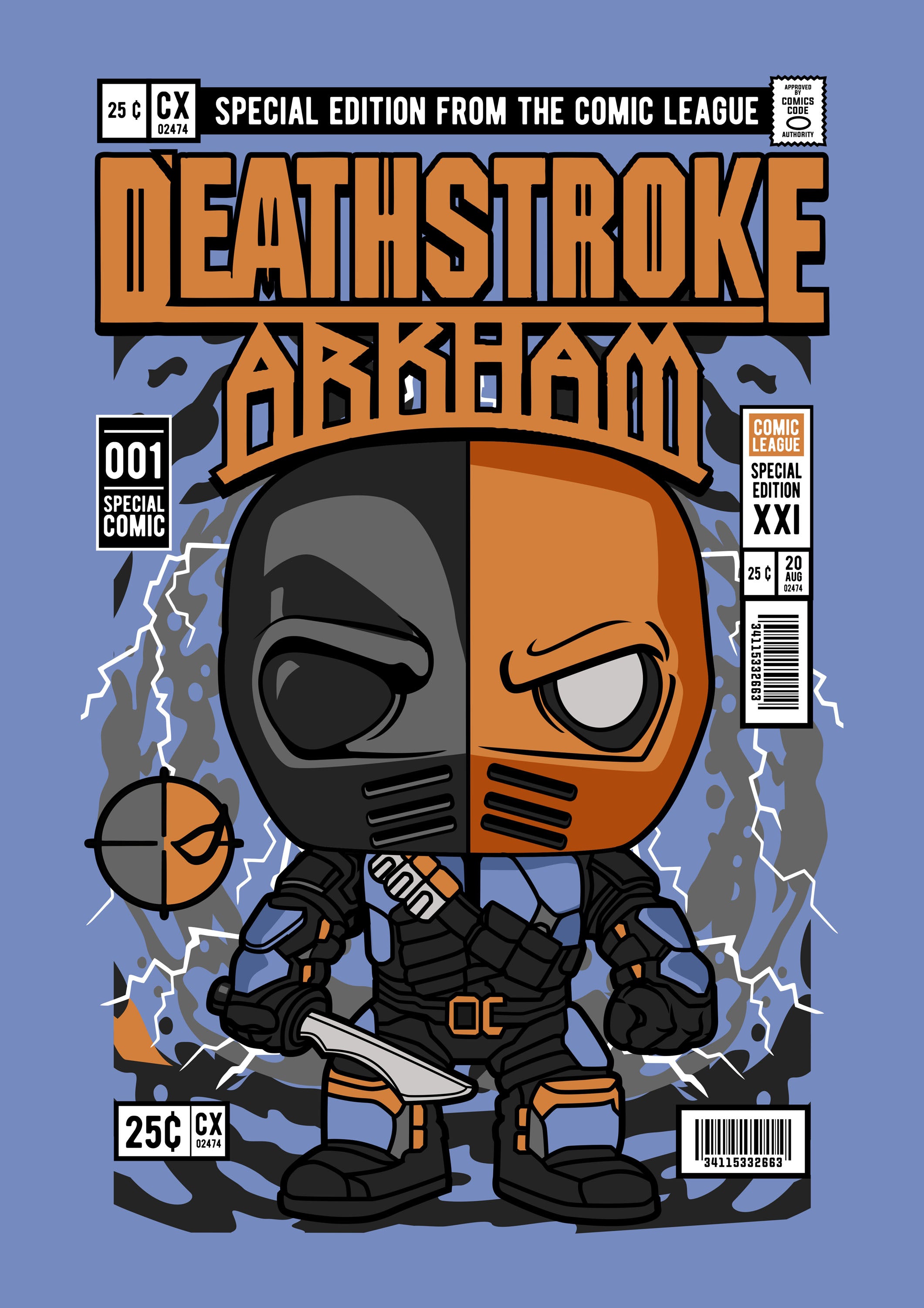 Funko DC Comics 012 - cuadro decorativo en canvas
