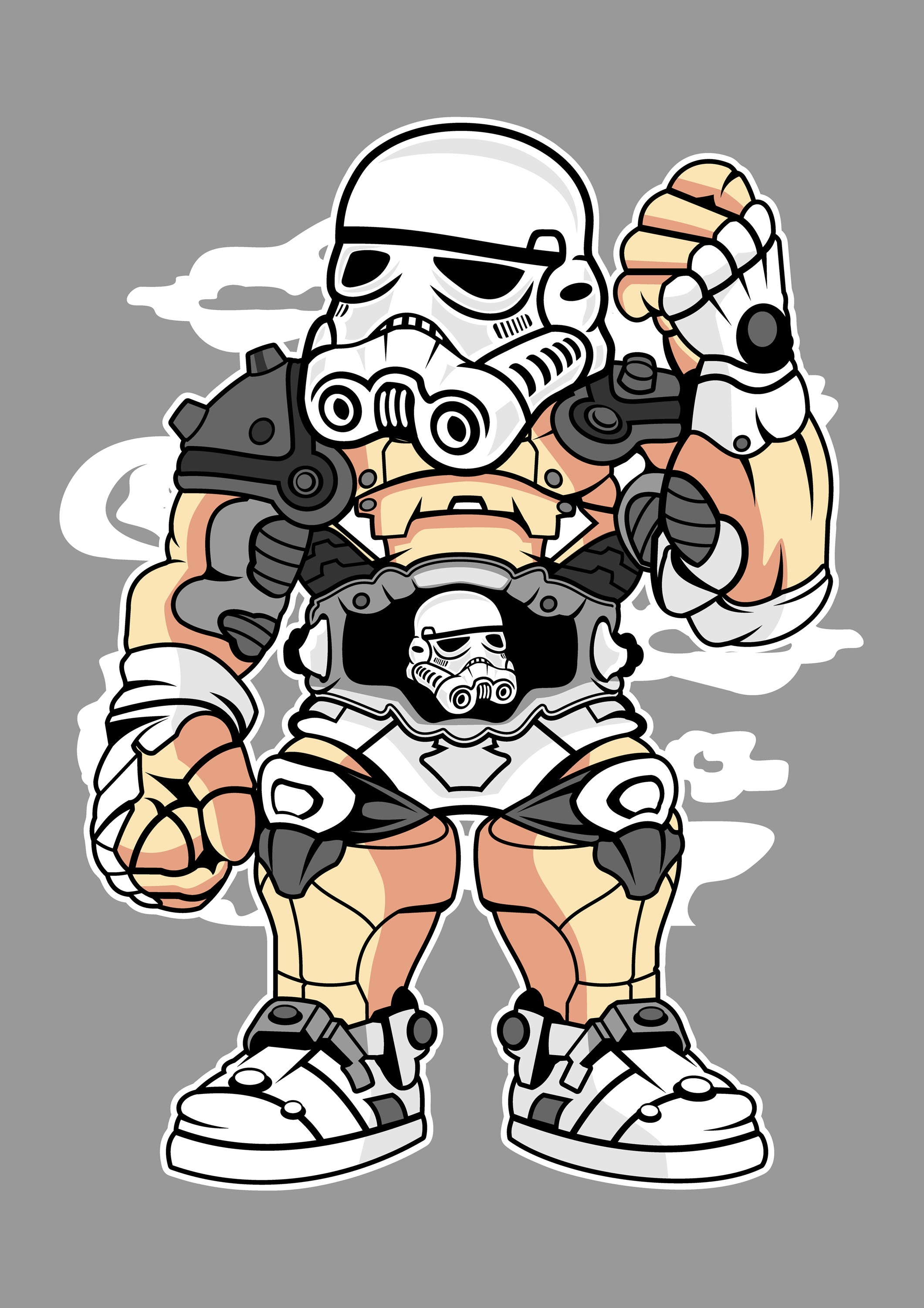 Funko Troopers 040 - cuadro decorativo en canvas