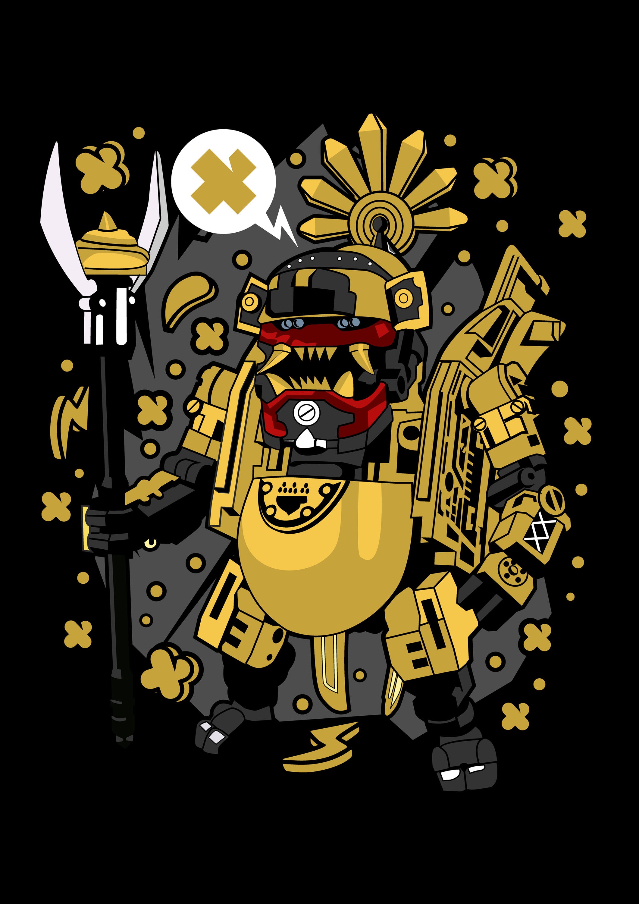 Funko Personajes 020 - cuadro decorativo en canvas